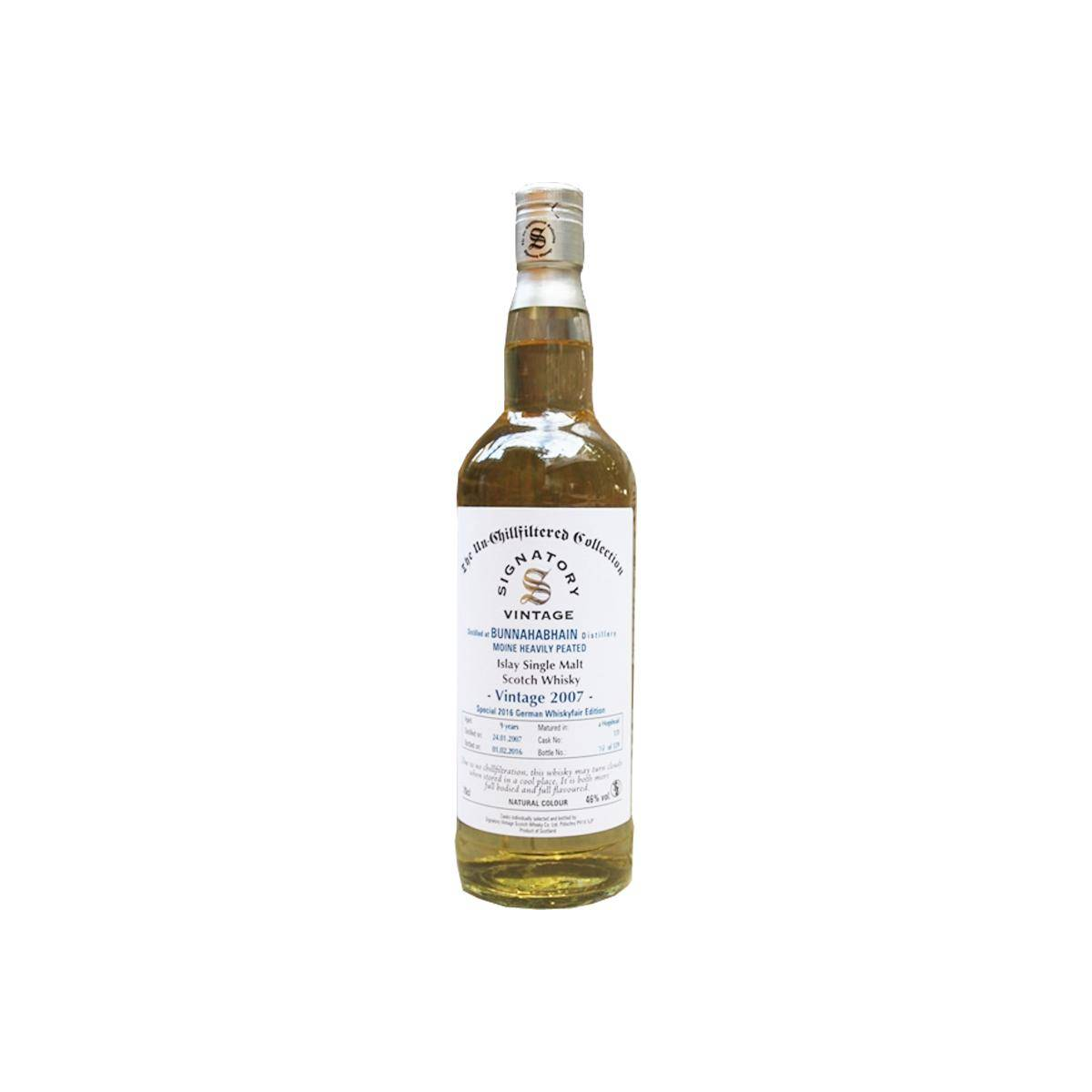 Bunnahabhain The Un-Chillfiltered Collection 2007 9 Years Single Malt Whisky