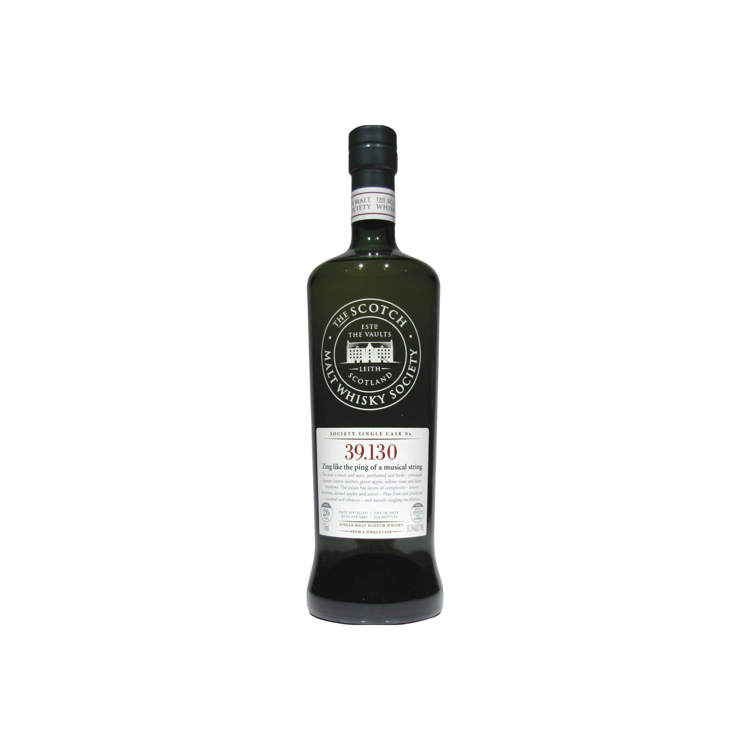 The Scotch Malt Whisky Society 1990 26 Years Single Malt Whisky