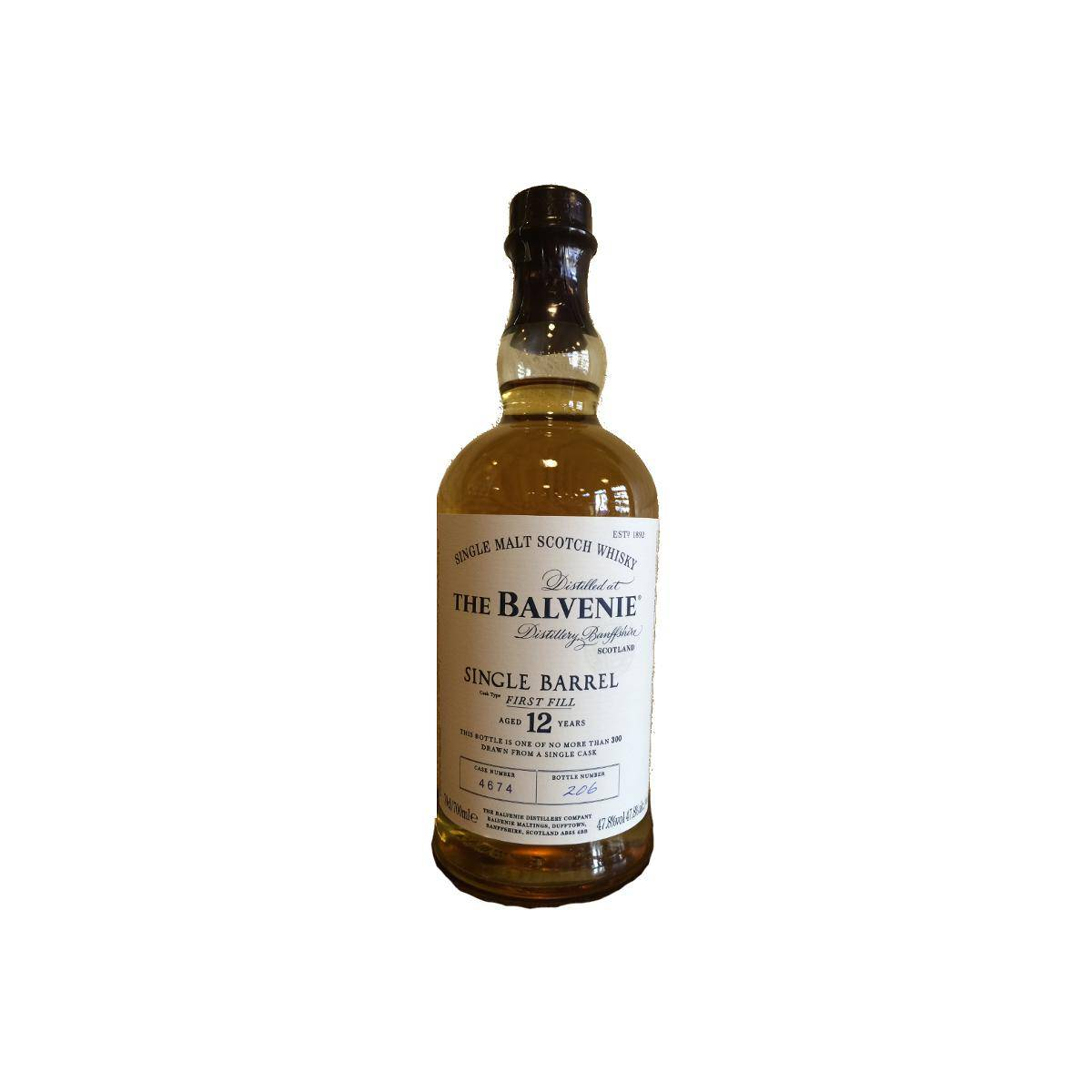 The Balvenie Single Cask 12 Years Single Malt Whisky
