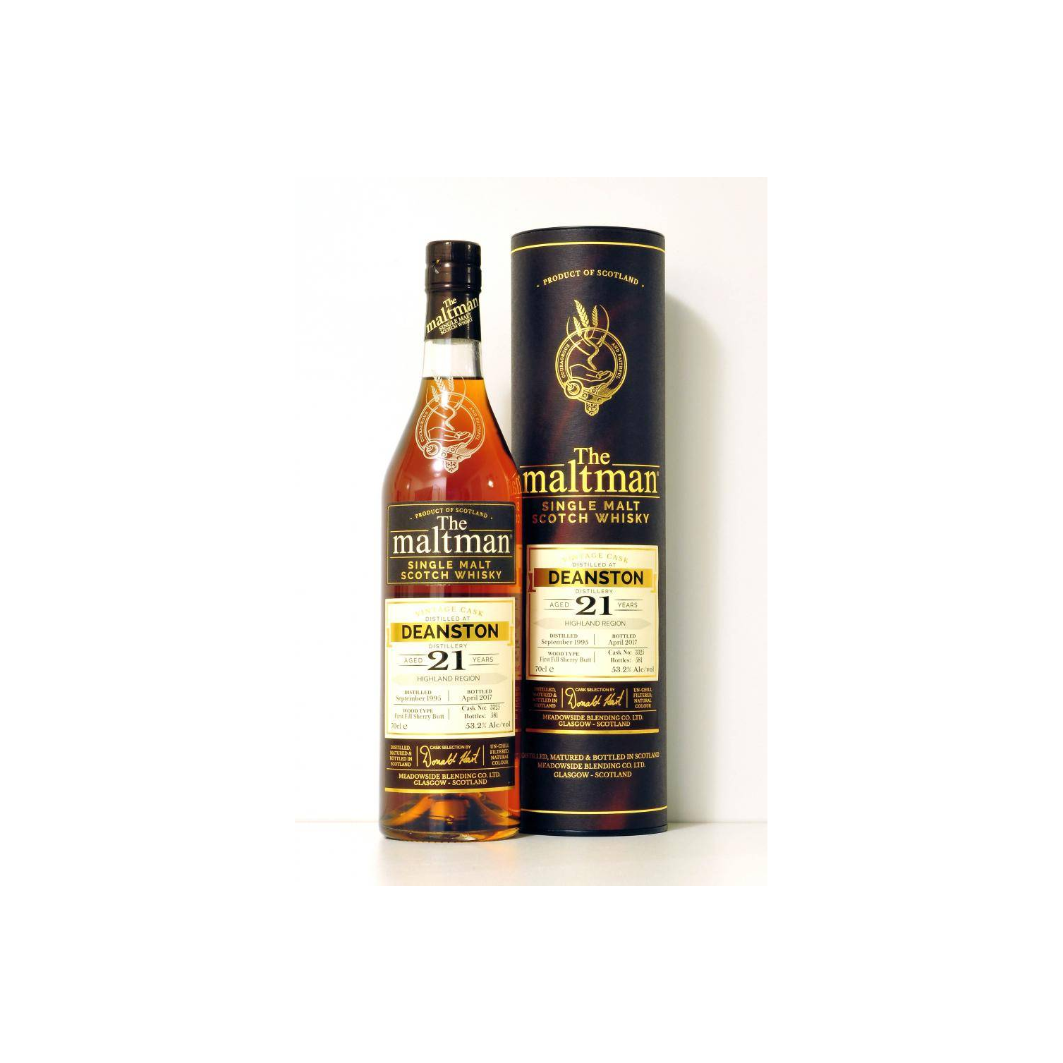 Deanston 1995 21 Years Single Malt Whisky 2