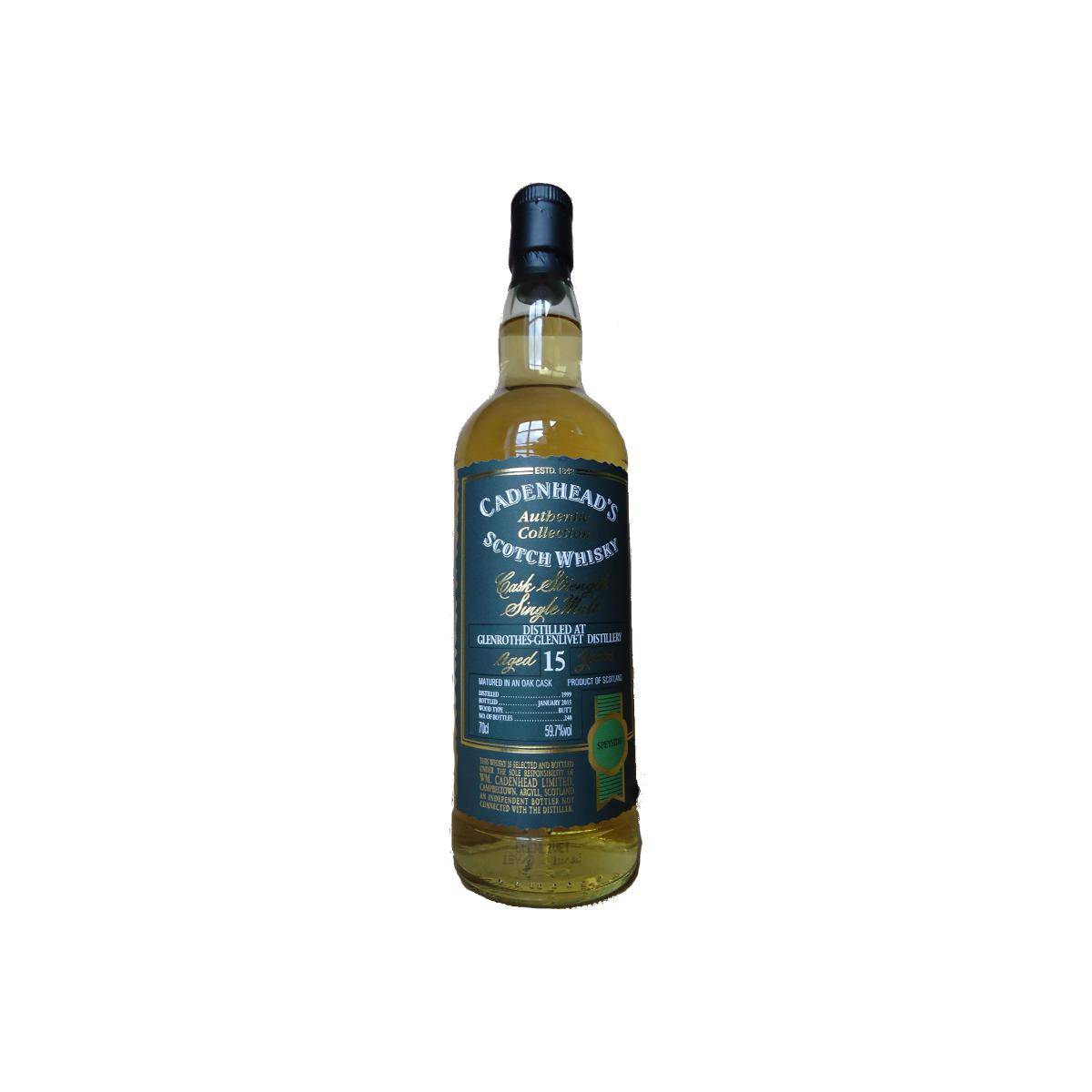 The Glenrothes Authentic Collection 1999 15 Years Single Malt Whisky