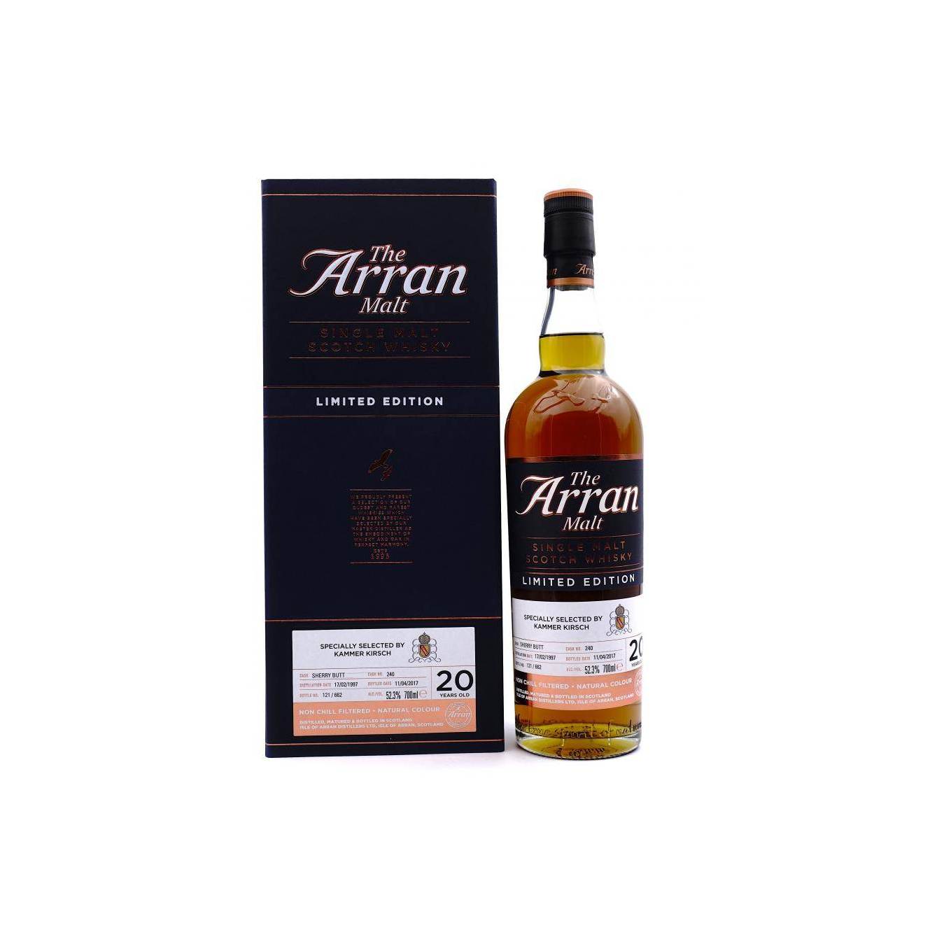 Arran Limited Edition 1997 20 Years Single Malt Whisky 2