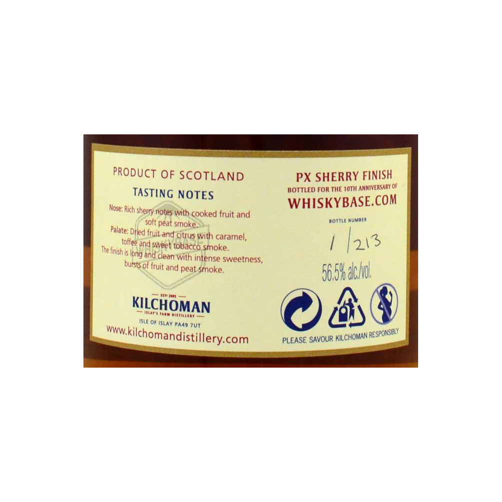 Kilchoman 2011 5 Years Single Malt Whisky 2