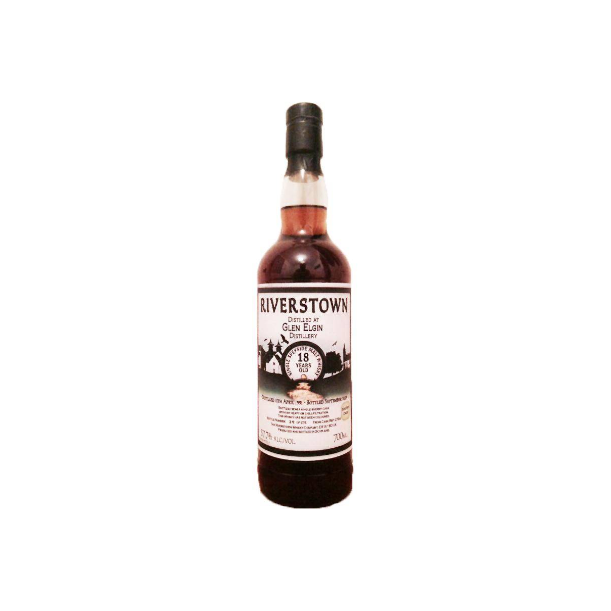 Glen Elgin Single Cask 1991 18 Years Single Malt Whisky