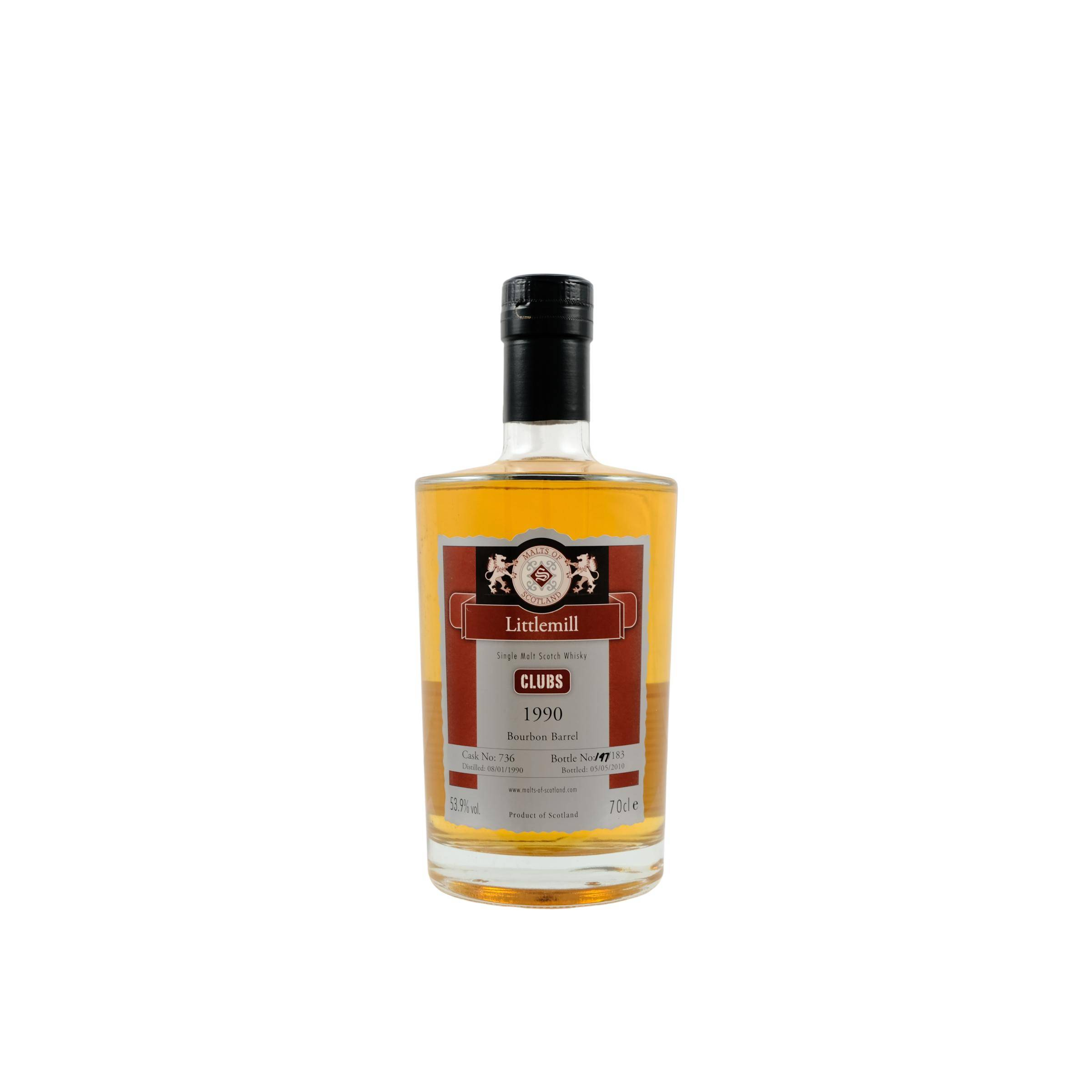 Littlemill 1990 20 Years Single Malt Whisky