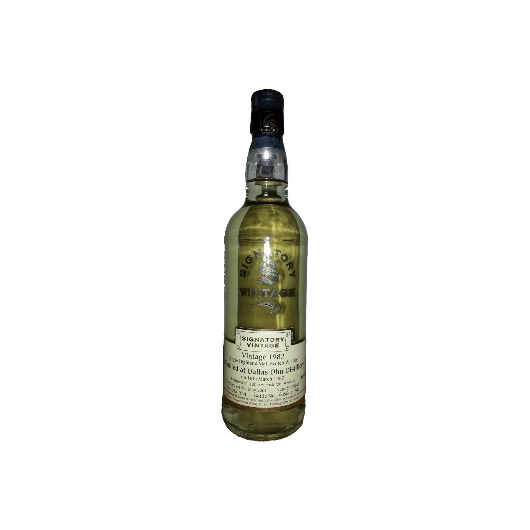 Dallas Dhu Vintage Collection 1982 19 Years Single Malt Whisky