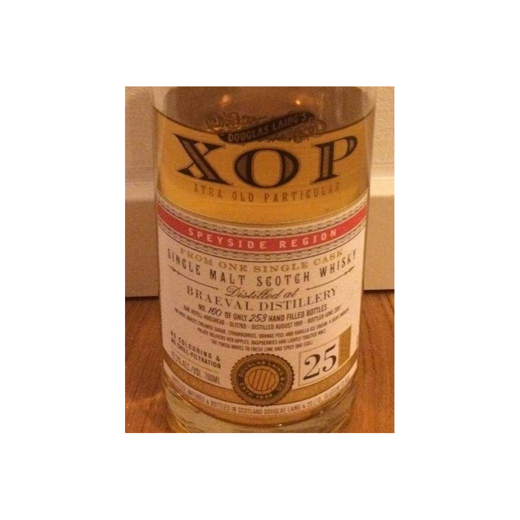 Braeval 1991 25 Years Single Malt Whisky