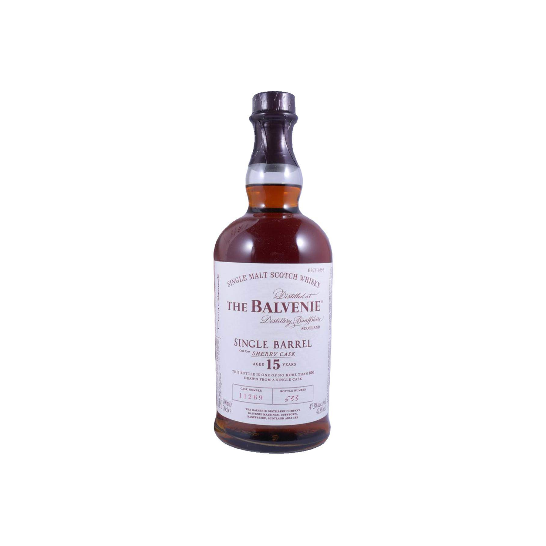The Balvenie 15 Years Single Malt Whisky
