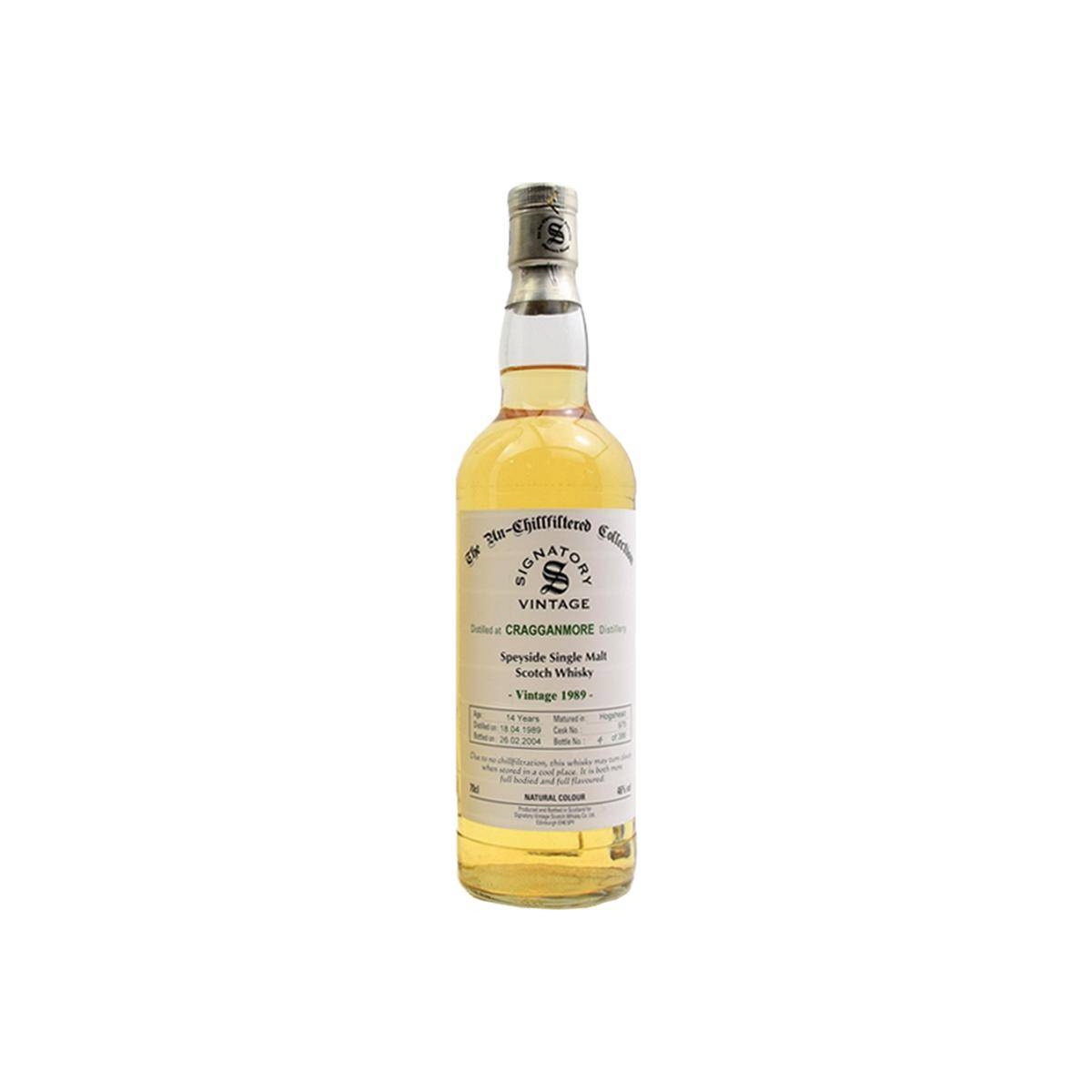 Cragganmore The Un-Chillfiltered Collection 1989 14 Years Single Malt Whisky