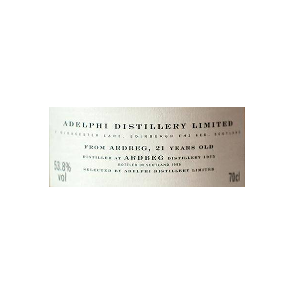 Ardbeg 1975 21 Years Single Malt Whisky 2