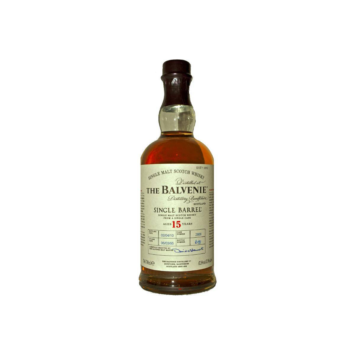 The Balvenie Single Cask 1995 15 Years Single Malt Whisky