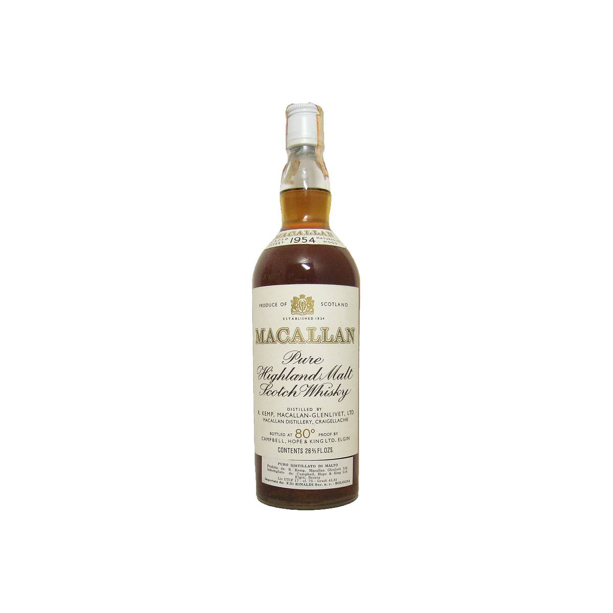 The Macallan 1954 15 Years Single Malt Whisky