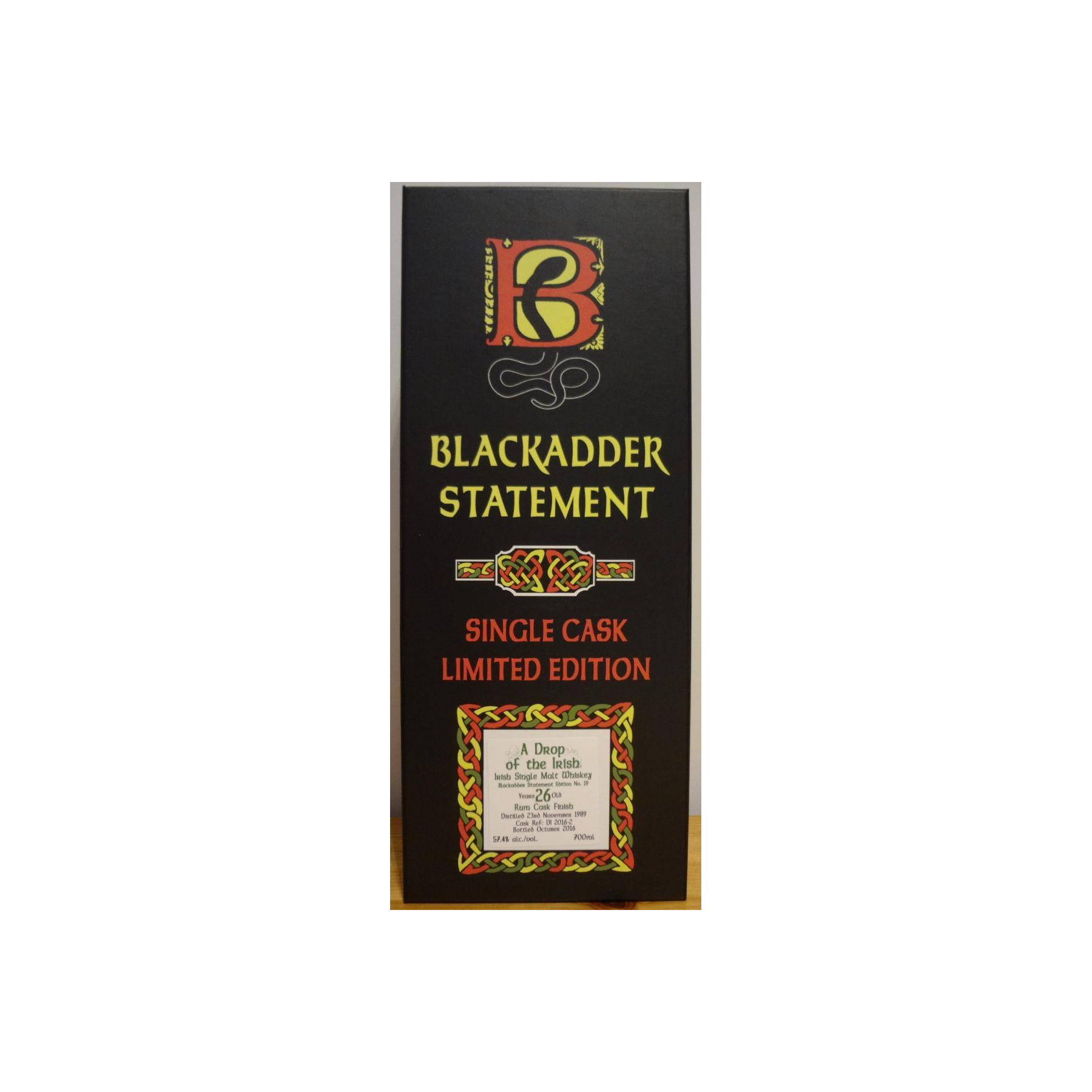Blackadder 1989 26 Years Single Malt Whisky 2