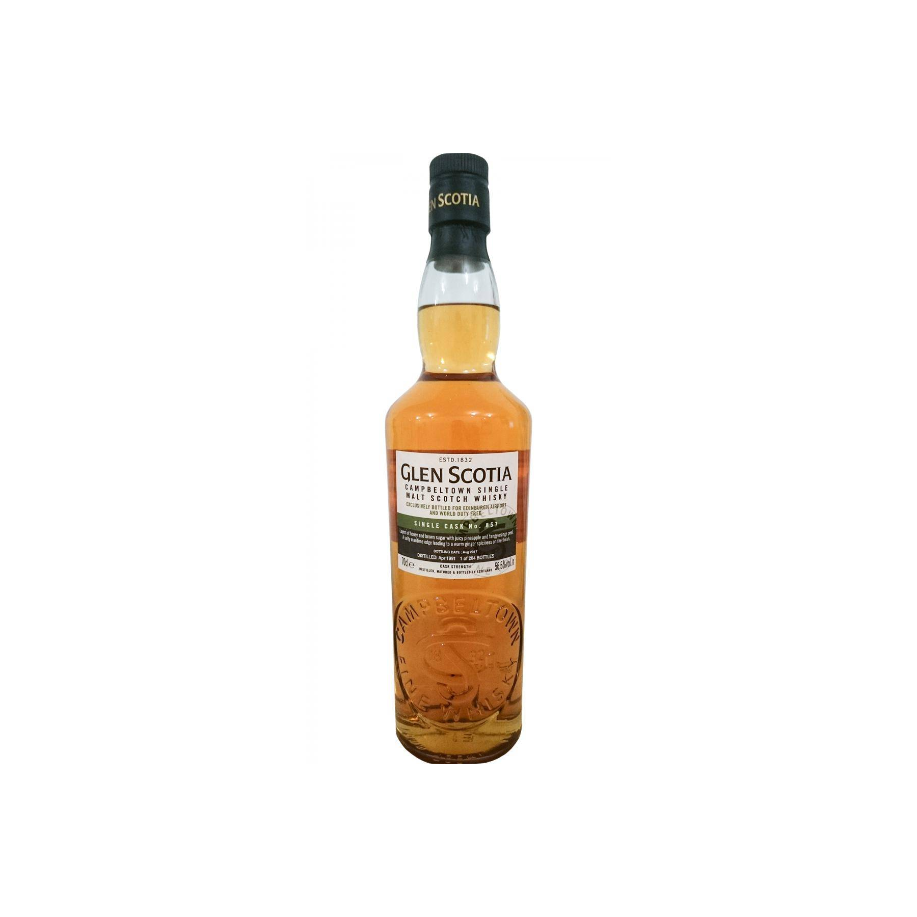 Glen Scotia 1991 26 Years Single Malt Whisky