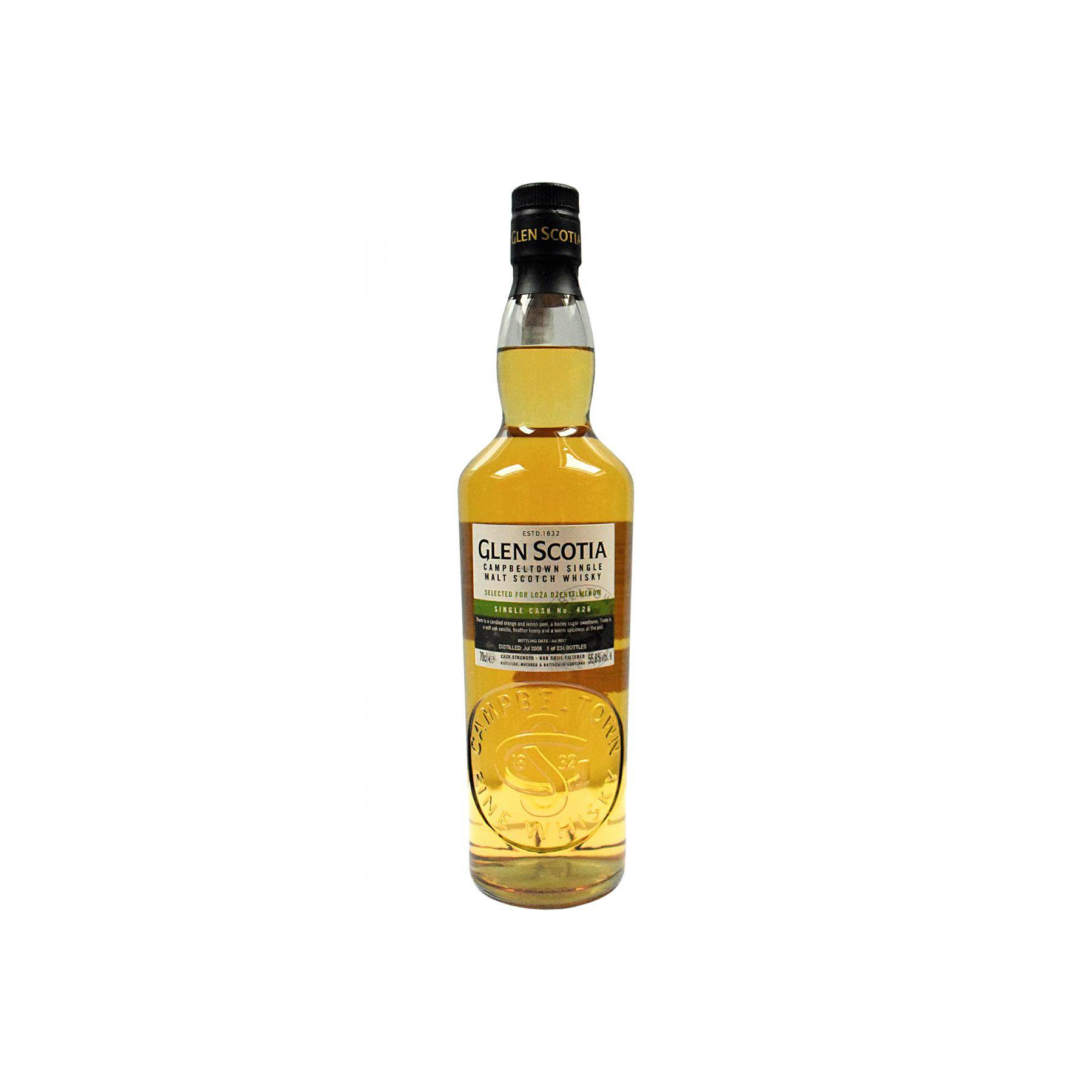 Glen Scotia 2008 9 Years Single Malt Whisky