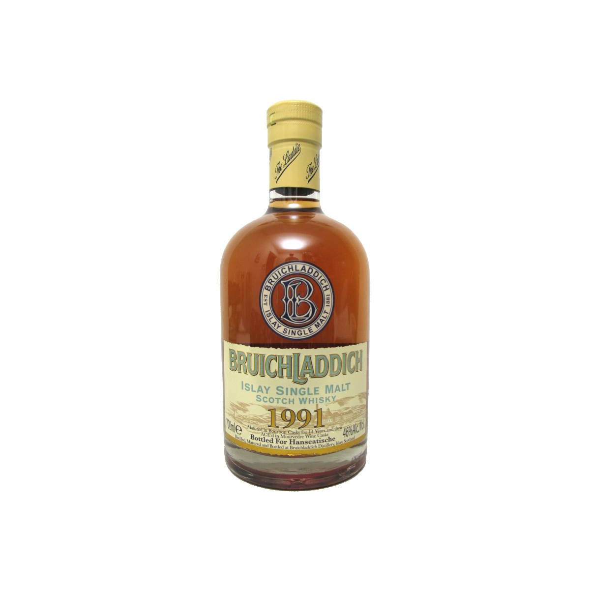 Bruichladdich 1991 15 Years Single Malt Whisky