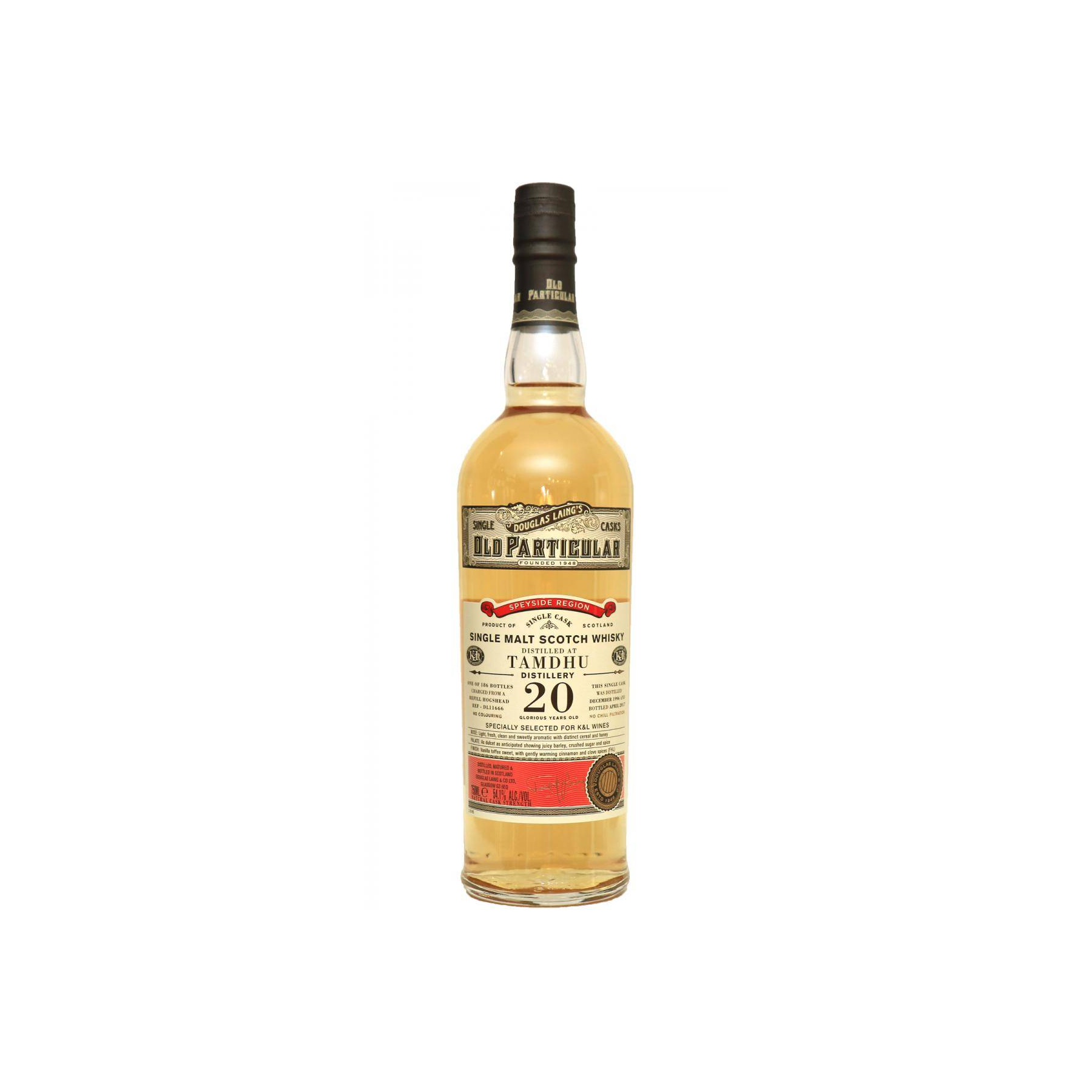 Tamdhu Old Particular 1996 20 Years Single Malt Whisky