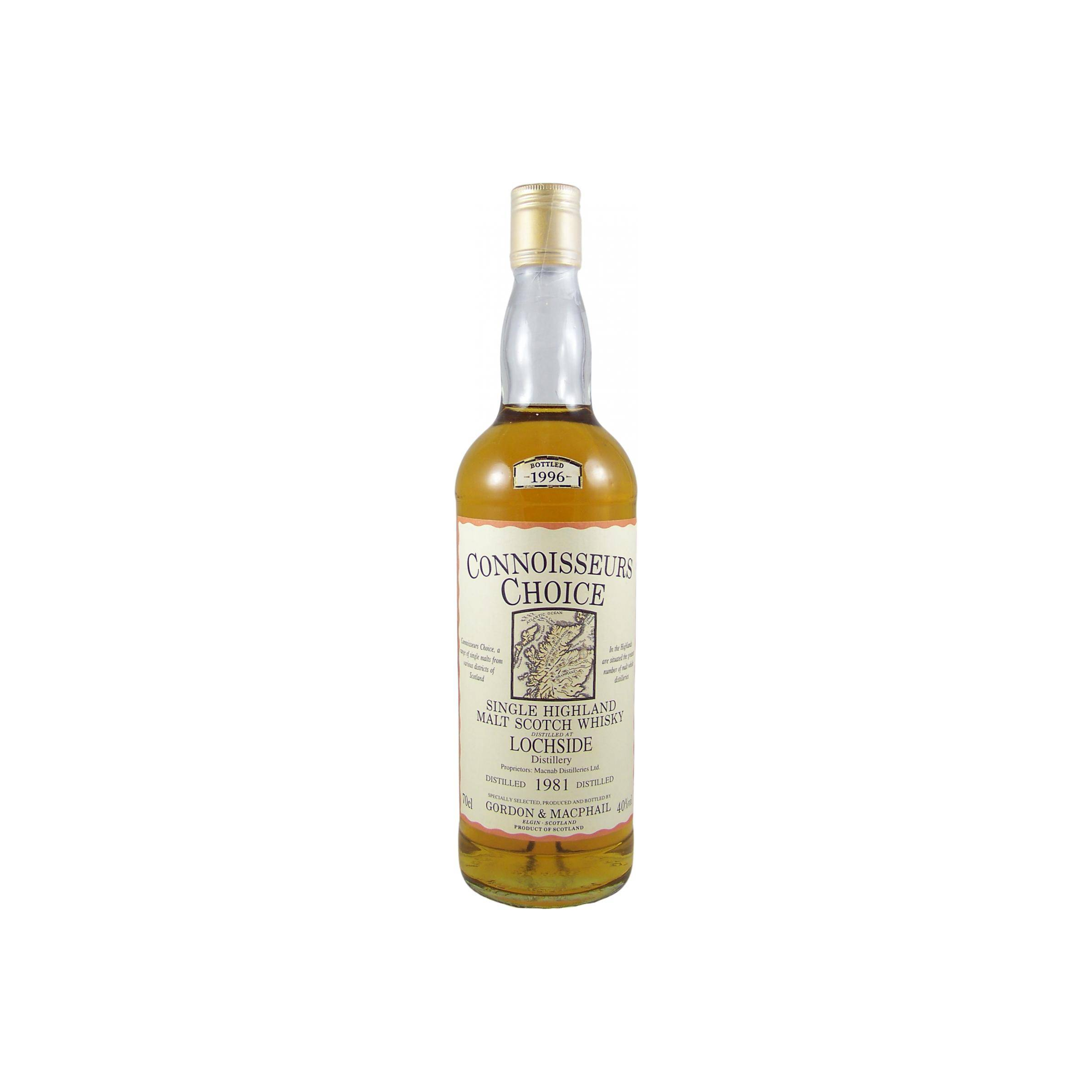 Lochside Connoisseurs Choice 1981 15 Years Single Malt Whisky