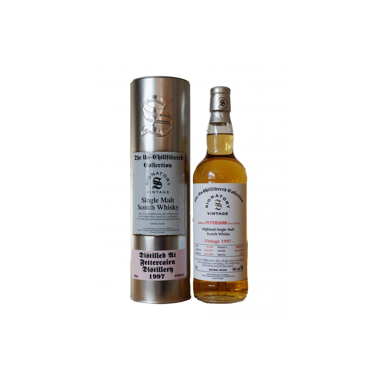 Fettercairn The Un-Chillfiltered Collection 1997 19 Years Single Malt Whisky 2