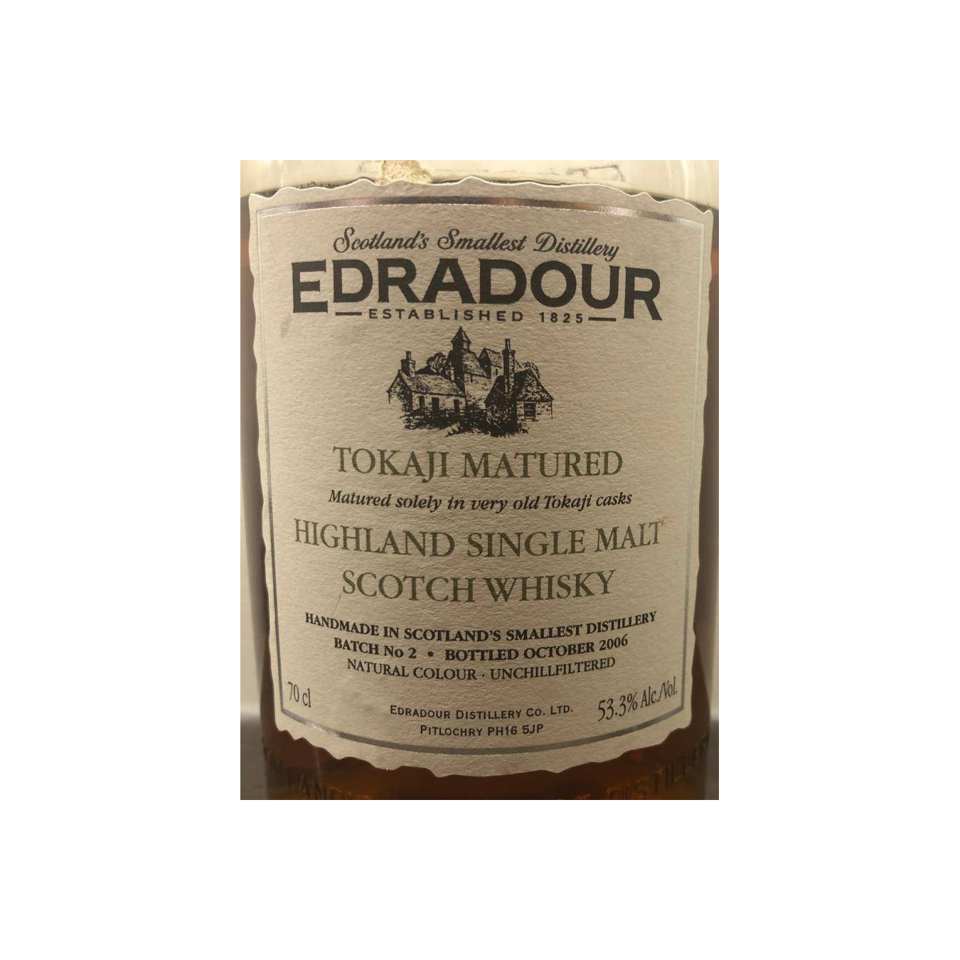 Edradour 2002 4 Years Single Malt Whisky
