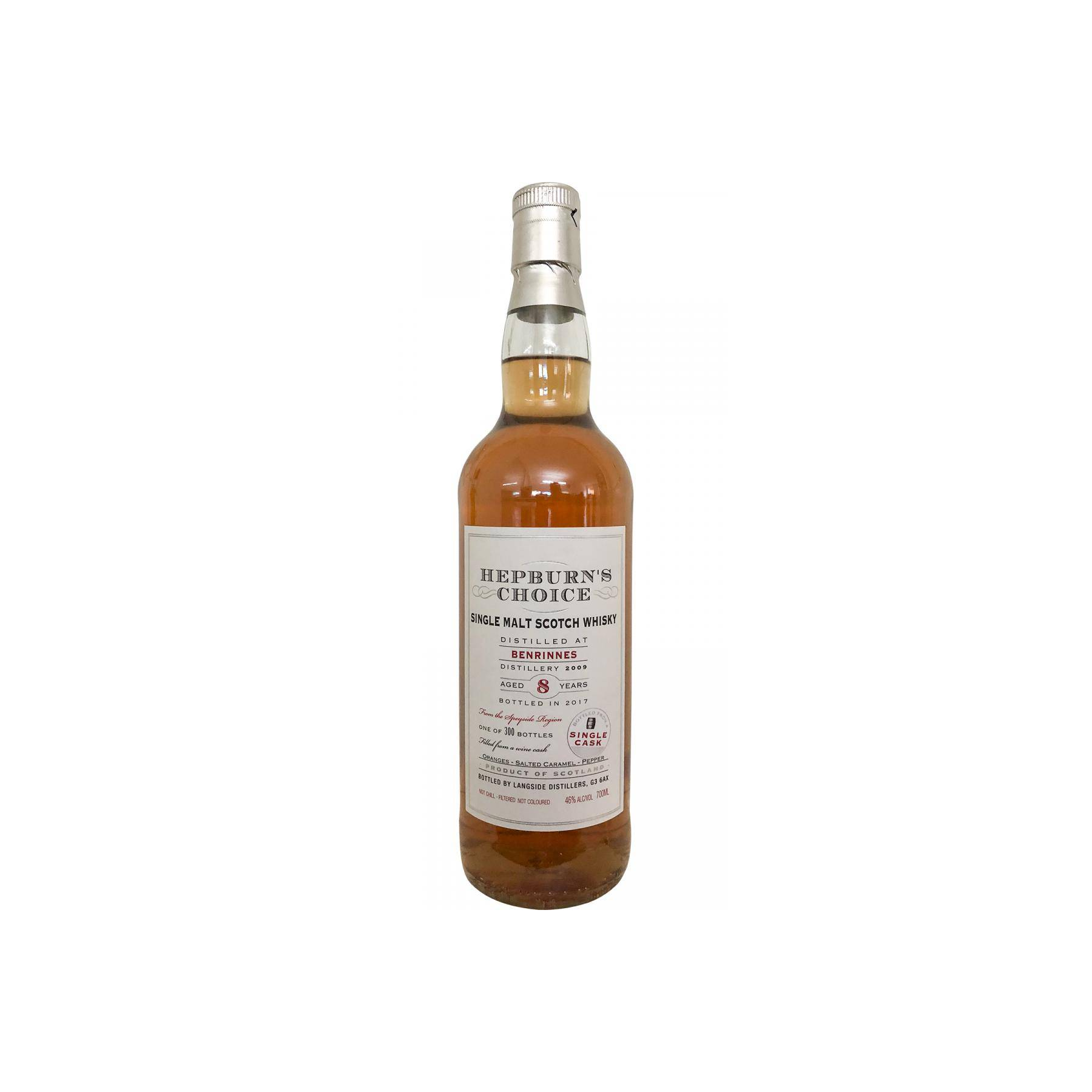 Benrinnes 2009 8 Years Single Malt Whisky