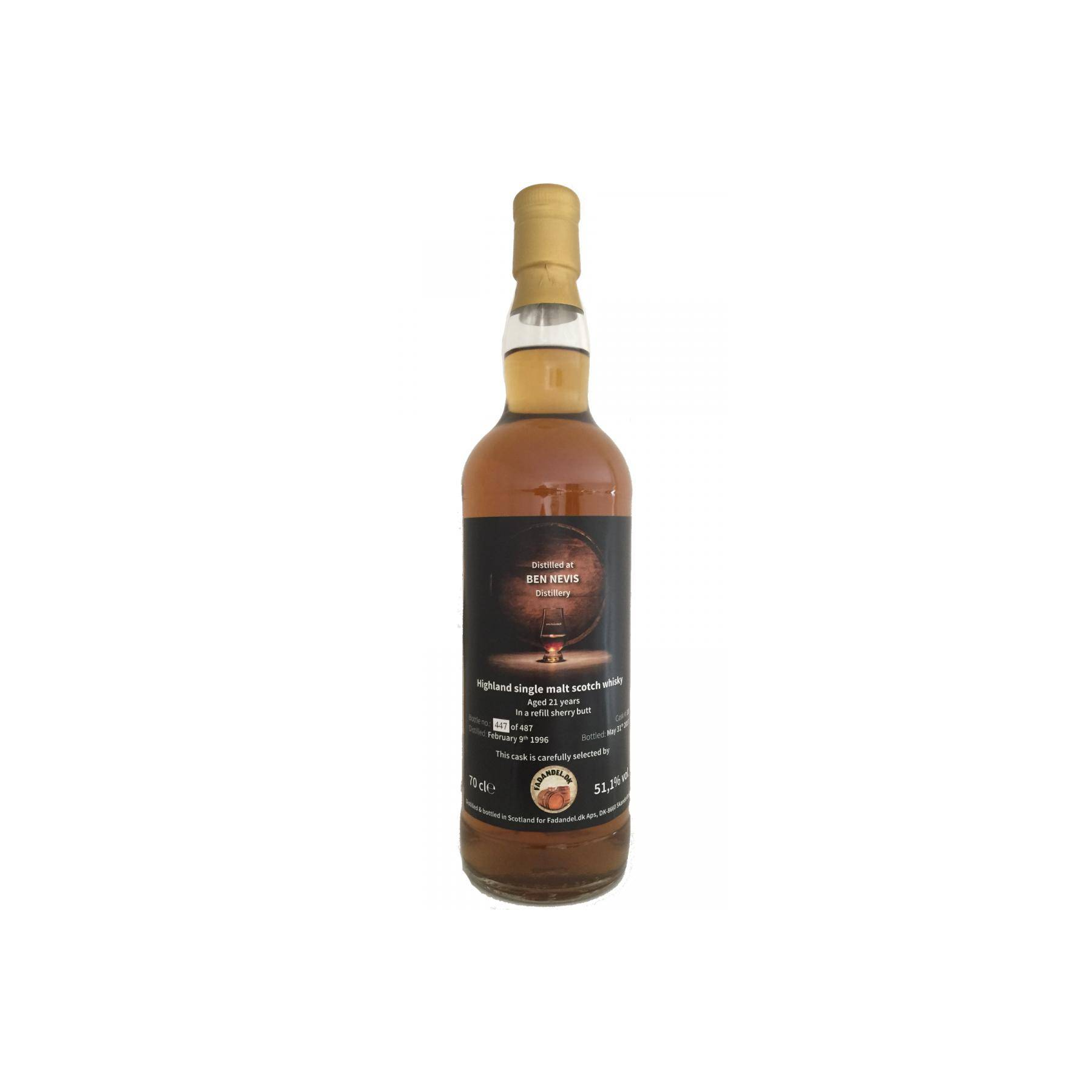 Ben Nevis 1996 21 Years Single Malt Whisky 3