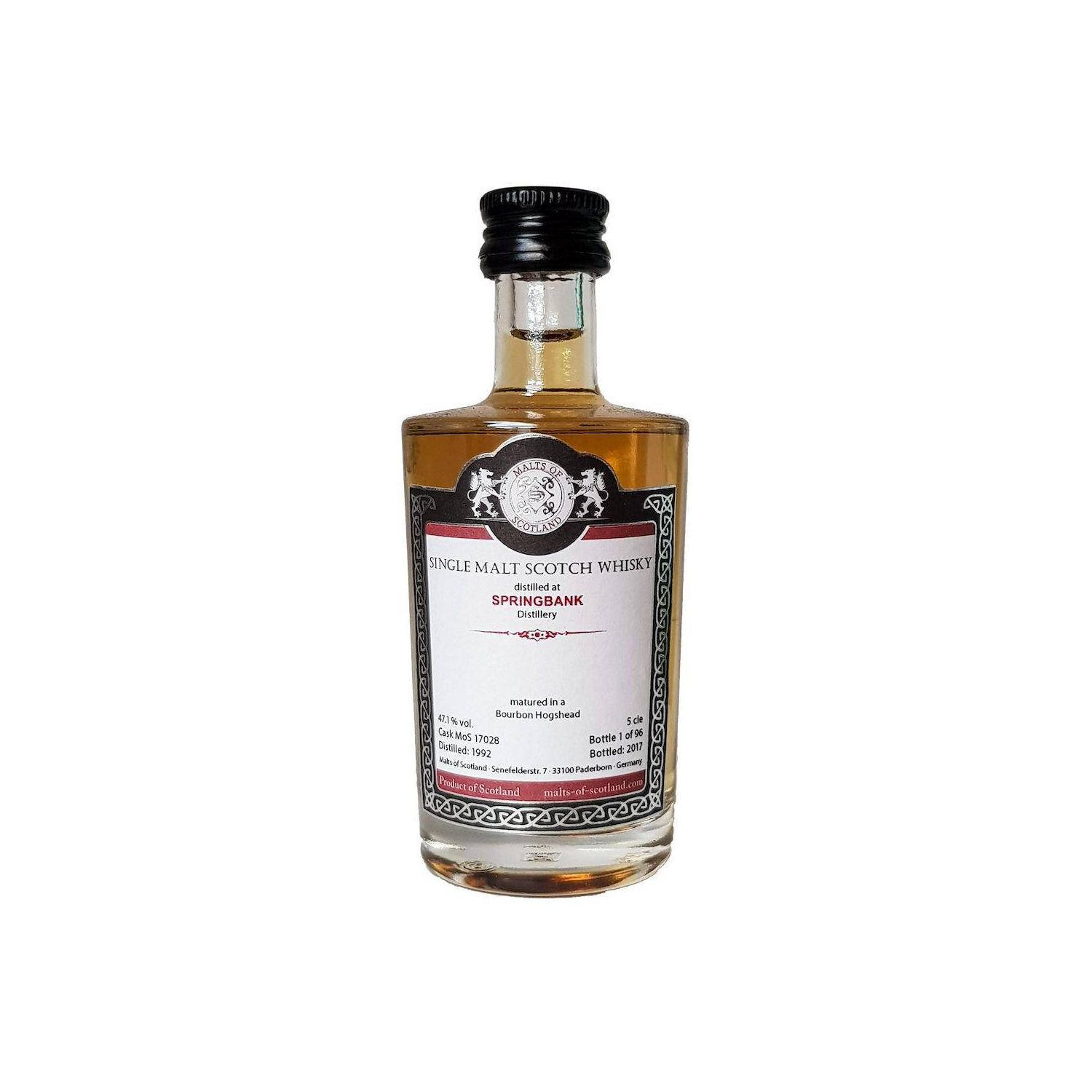 Springbank 1992 25 Years Single Malt Whisky 2