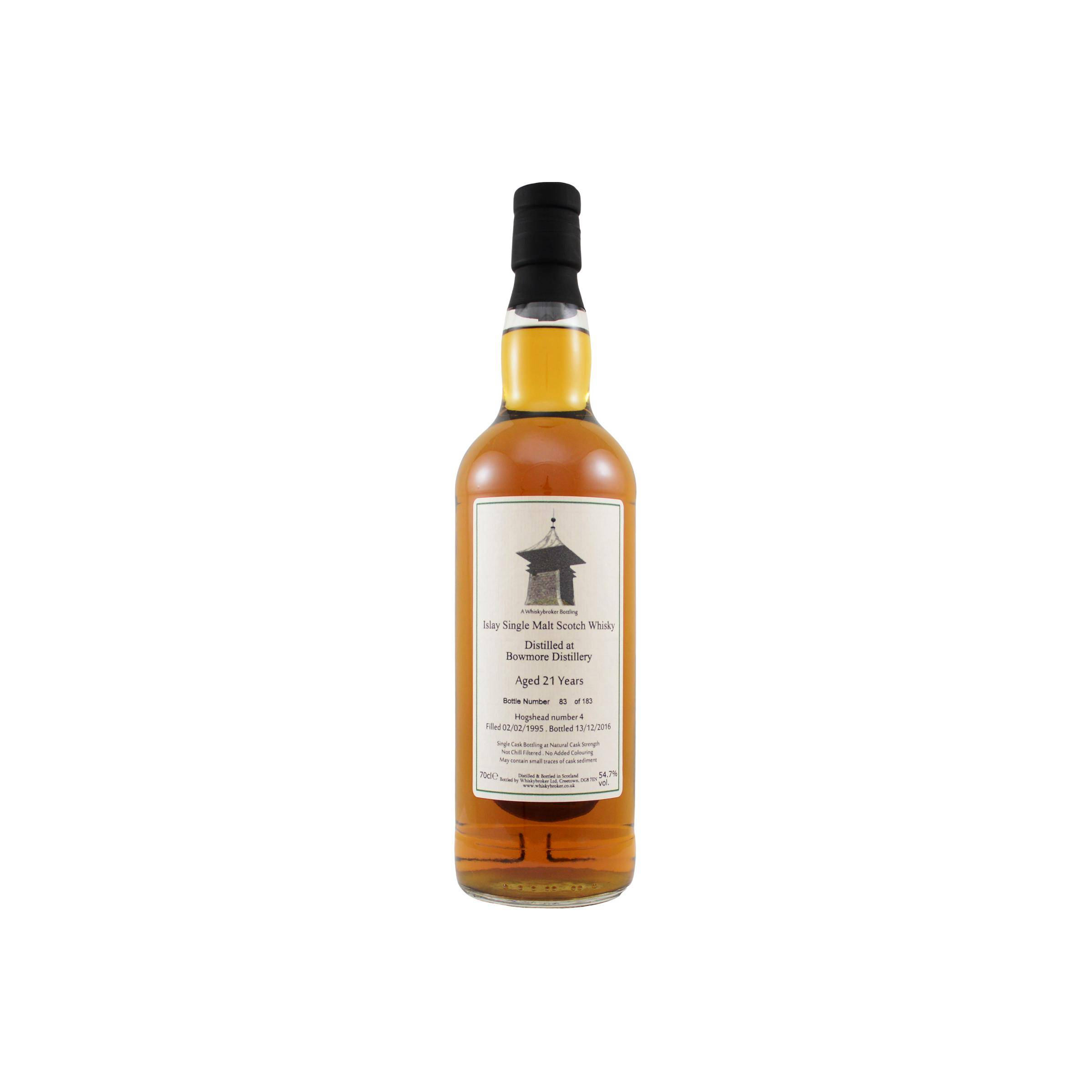 Bowmore 1995 21 Years Single Malt Whisky
