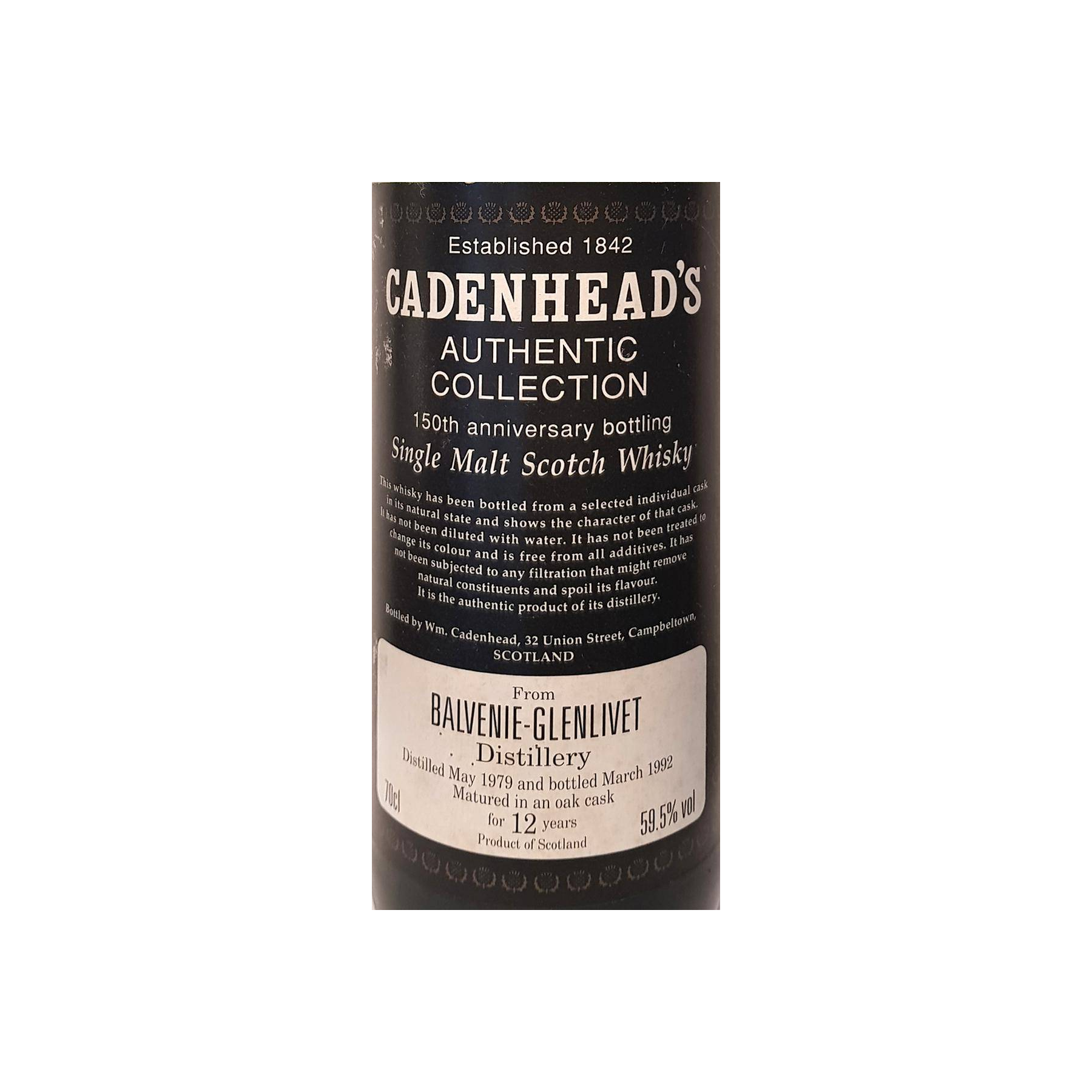 The Balvenie Authentic Collection 1979 12 Years Single Malt Whisky