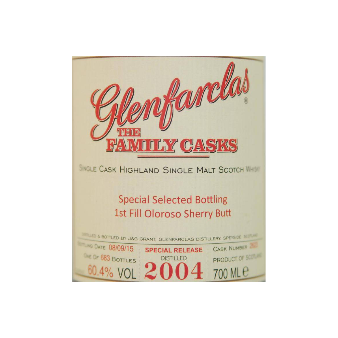 Glenfarclas 2004 11 Years Single Malt Whisky 2