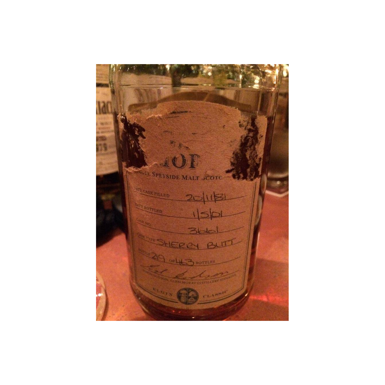 Glen Moray 1981 19 Years Single Malt Whisky 2