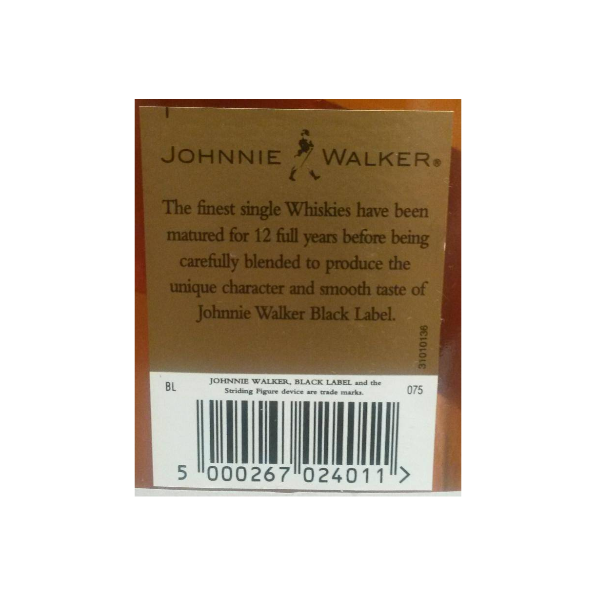 Johnnie Walker 12 Years Blended Whisky