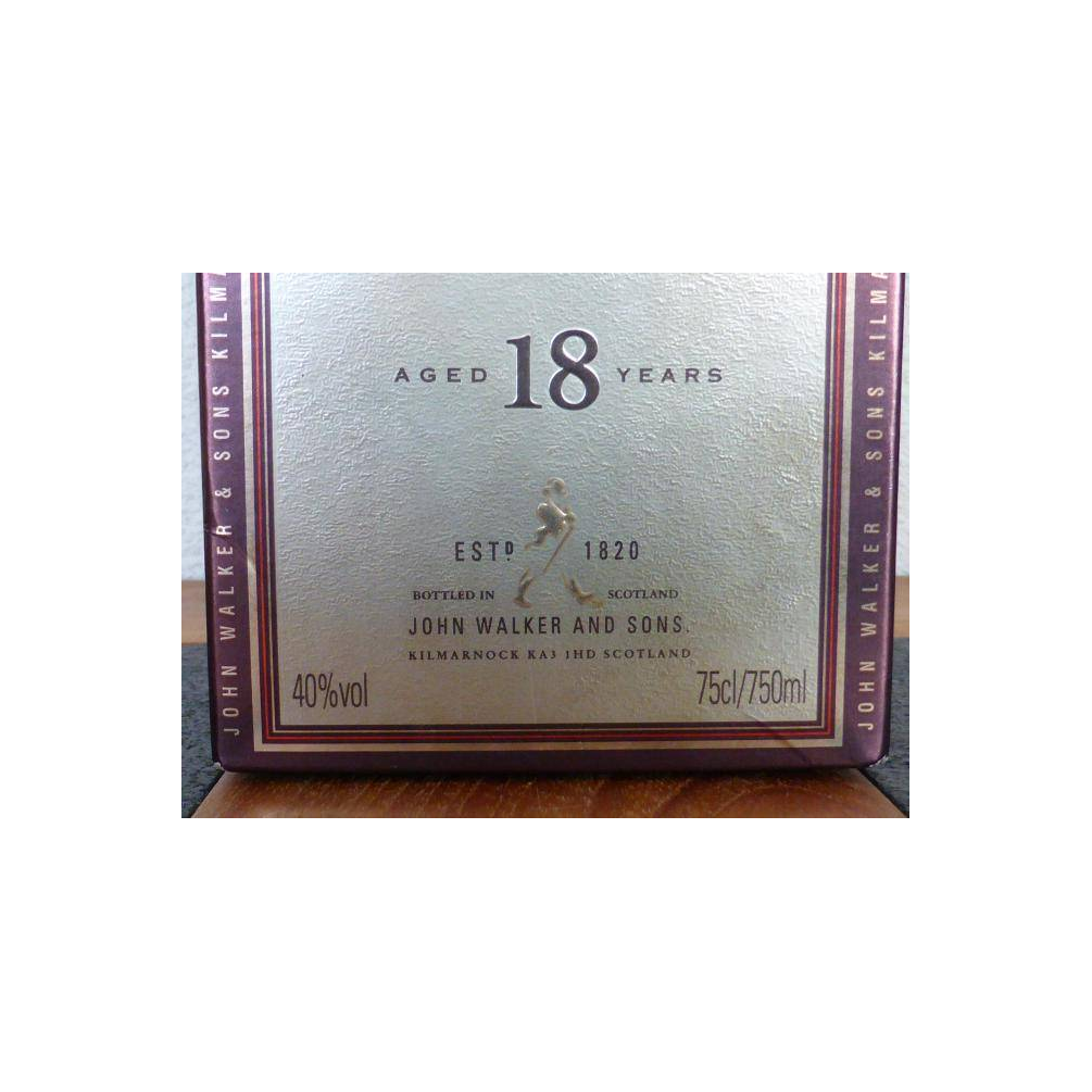 Johnnie Walker 18 Years Blended Whisky 2