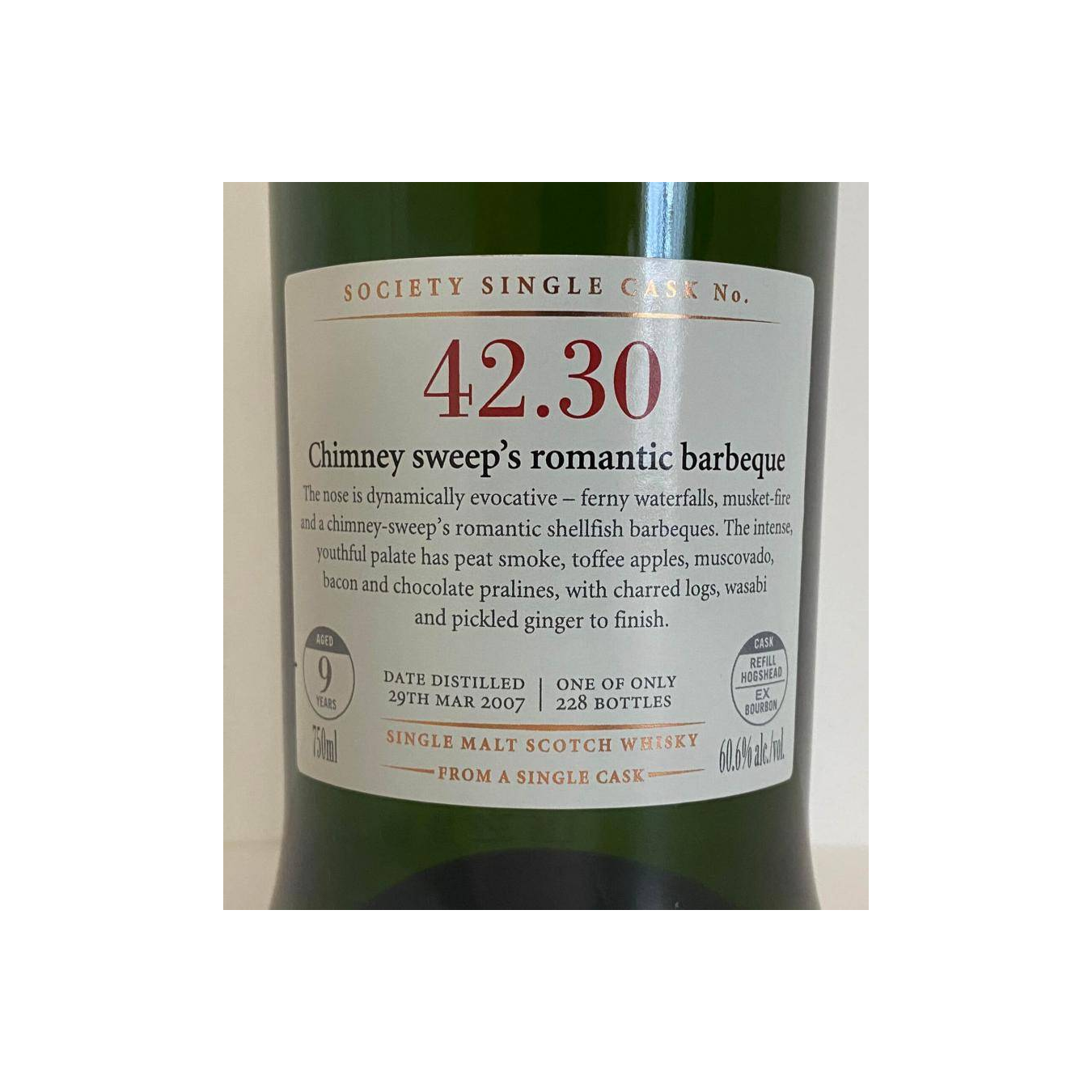 The Scotch Malt Whisky Society 2007 9 Years Single Malt Whisky 2
