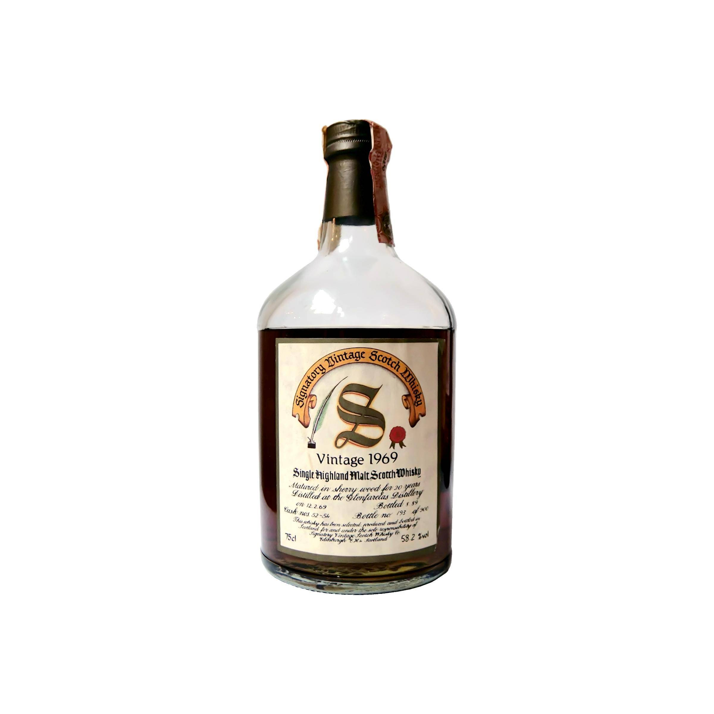 Glenfarclas Vintage Collection - Dumpy 1969 20 Years Single Malt Whisky