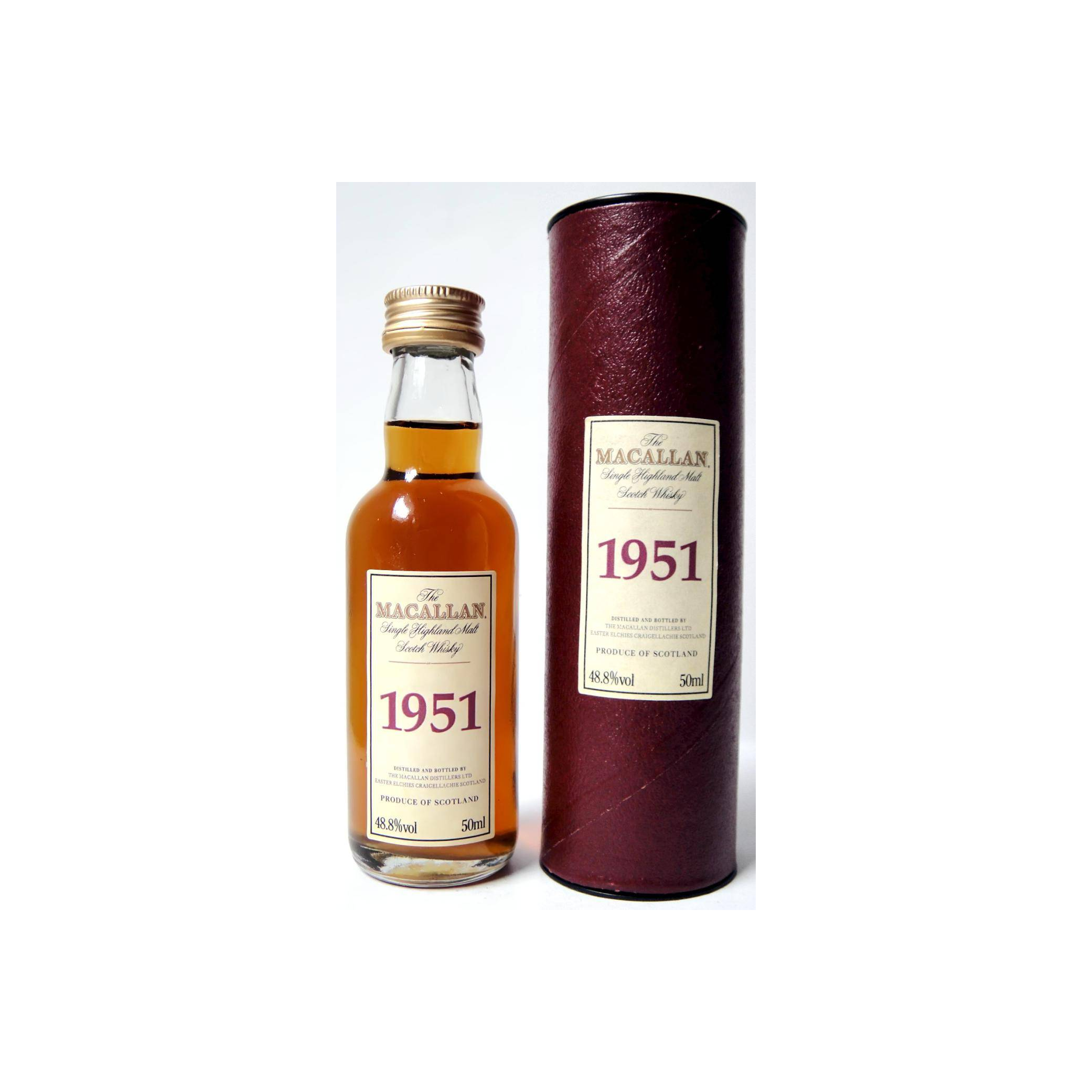 The Macallan 1951 50 Years Single Malt Whisky 3