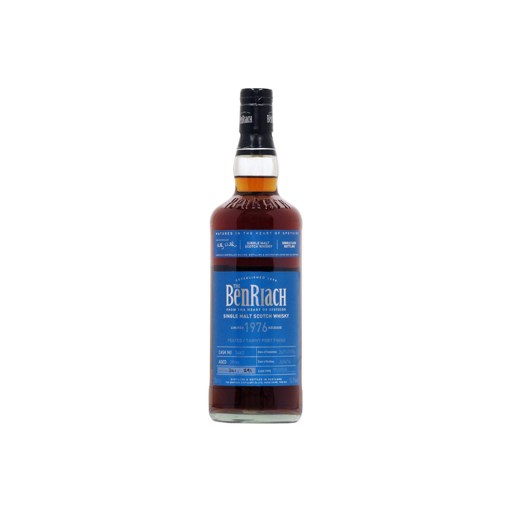 BenRiach 1976 39 Years Single Malt Whisky