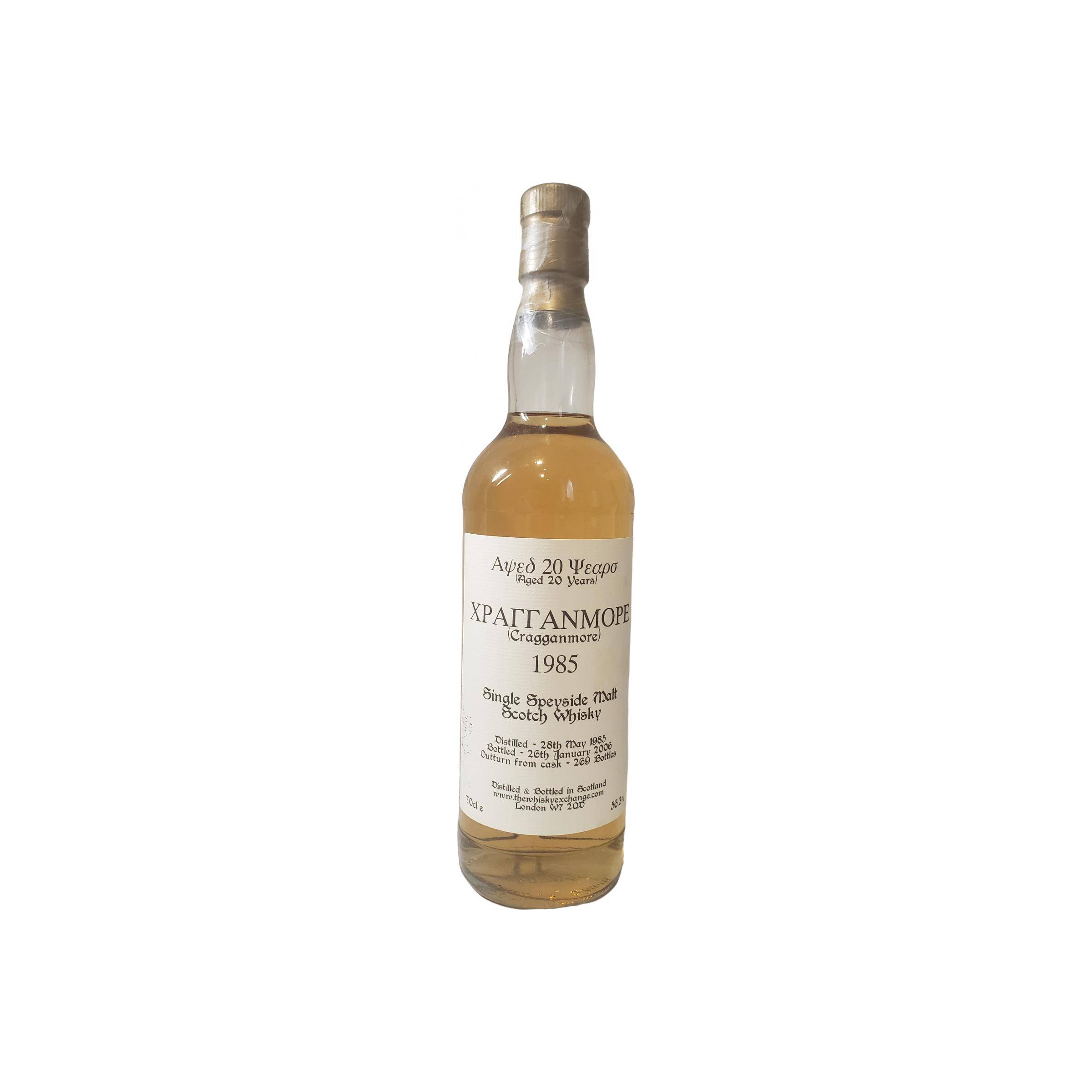 Cragganmore 1985 20 Years Single Malt Whisky