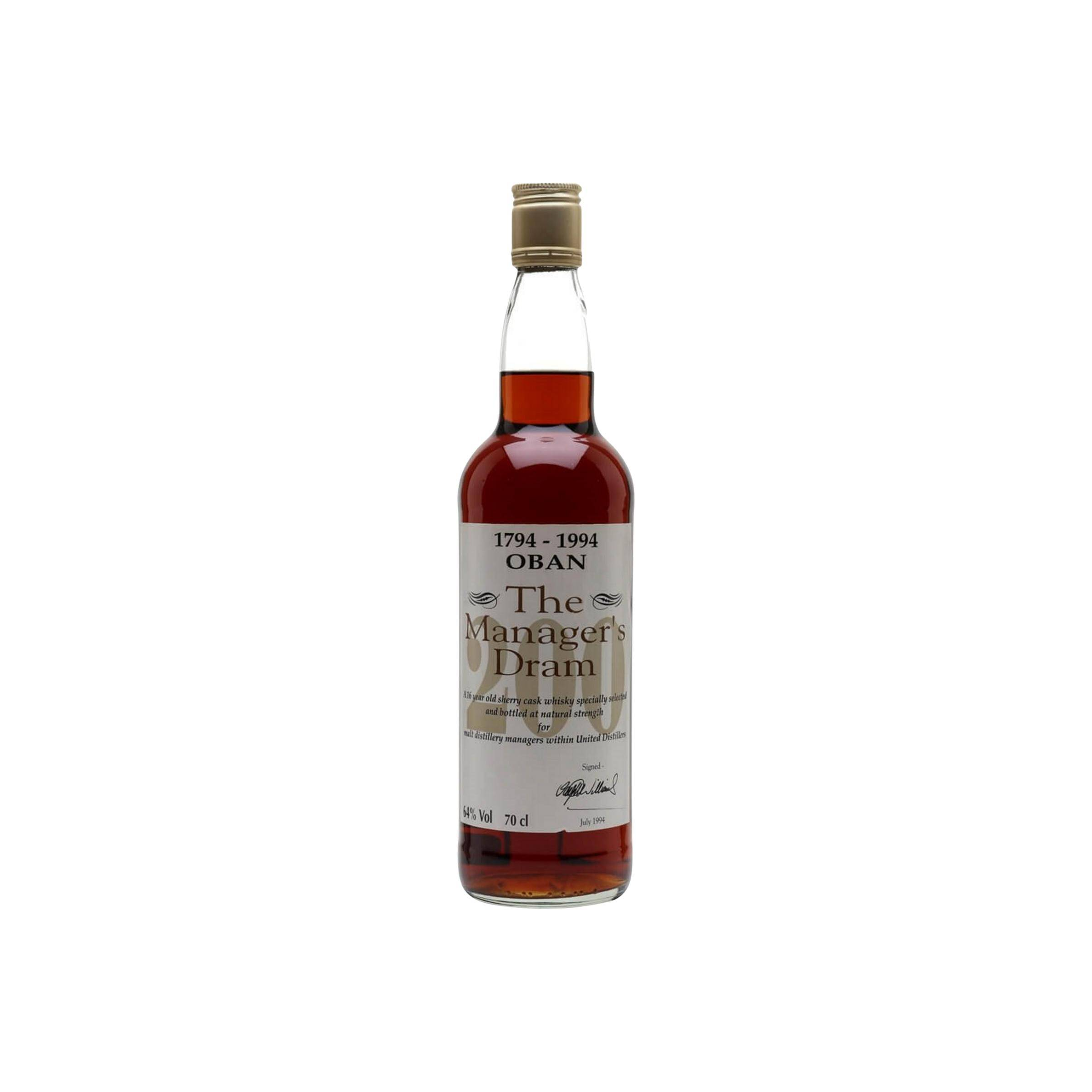 Oban 16 Years Single Malt Whisky