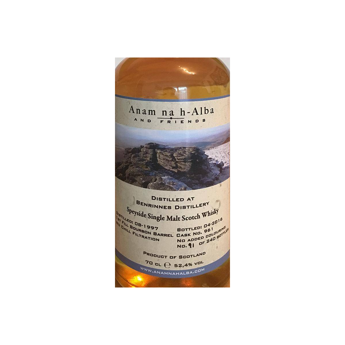 Benrinnes 1997 18 Years Single Malt Whisky
