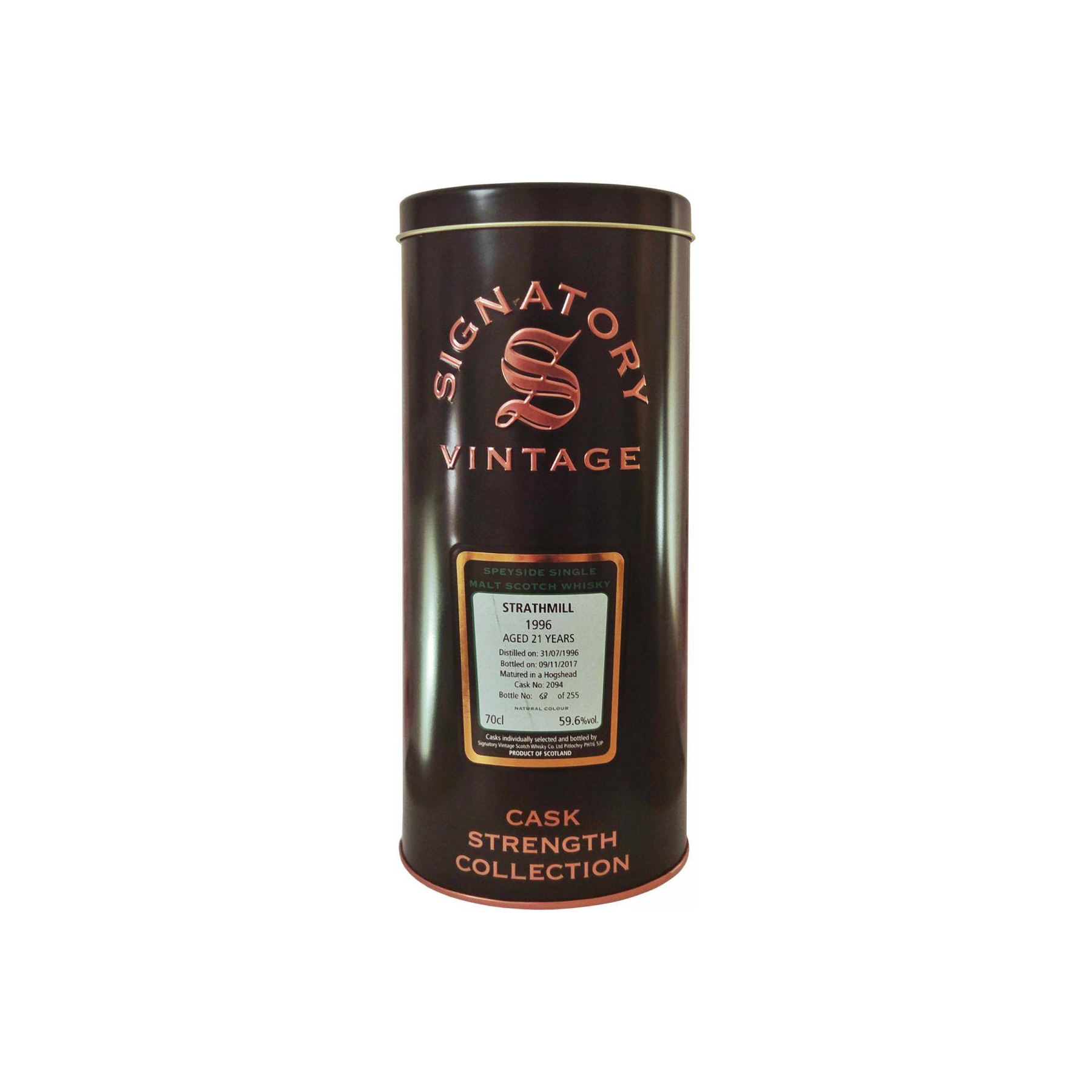 Strathmill Cask Strength Collection 1996 21 Years Single Malt Whisky 3