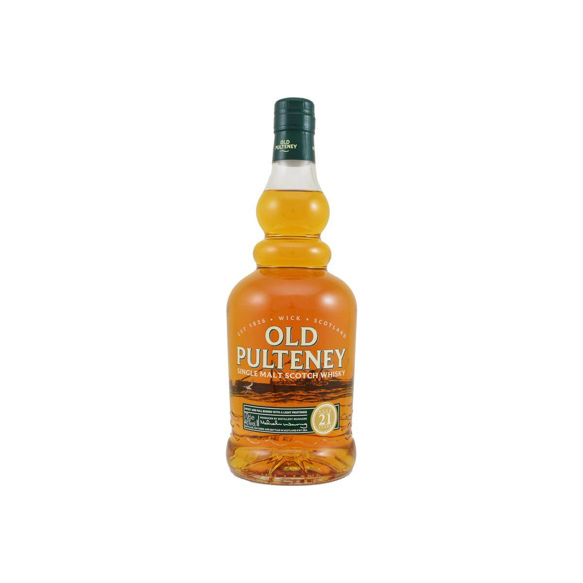 Old Pulteney 21 Years Single Malt Whisky