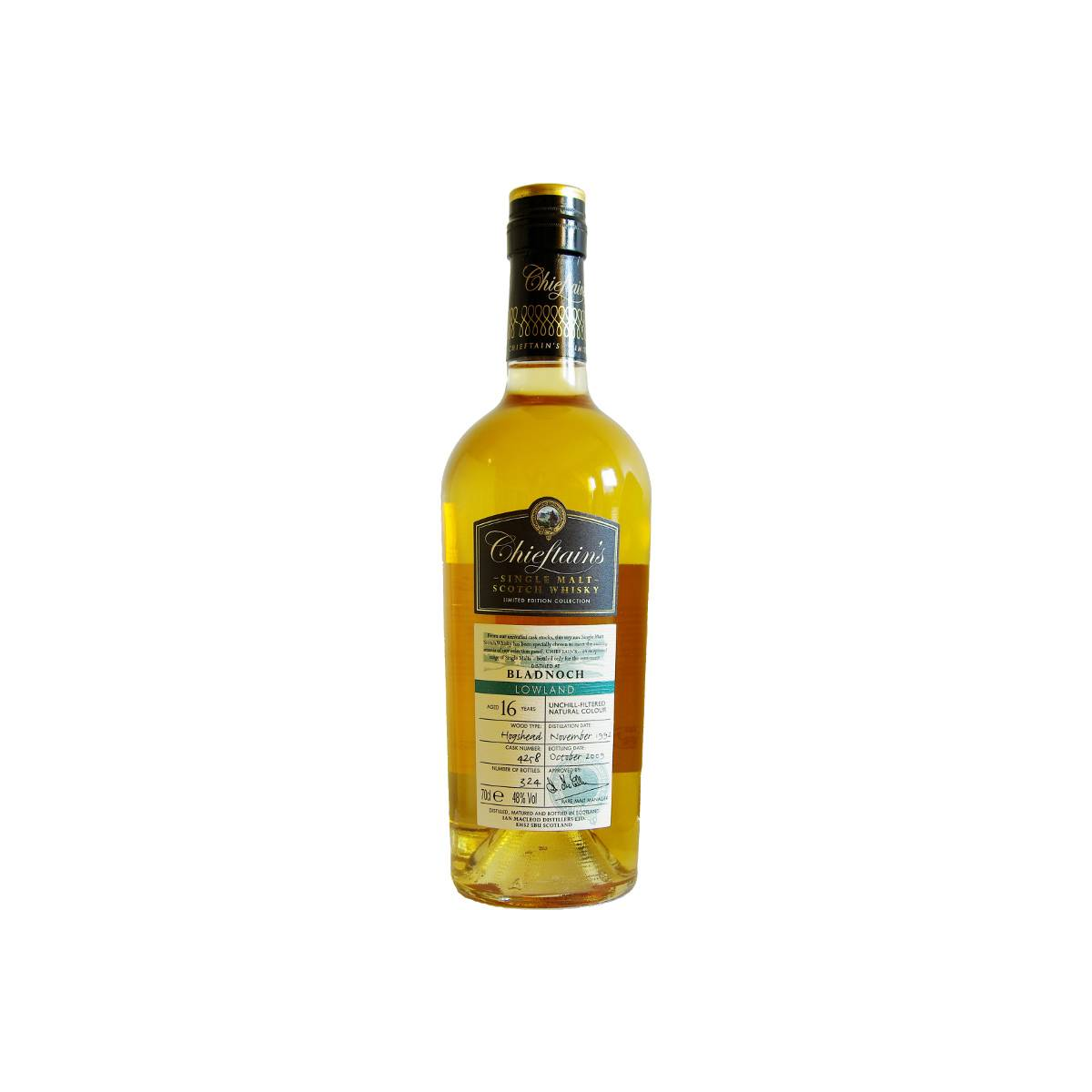 Bladnoch 1992 16 Years Single Malt Whisky