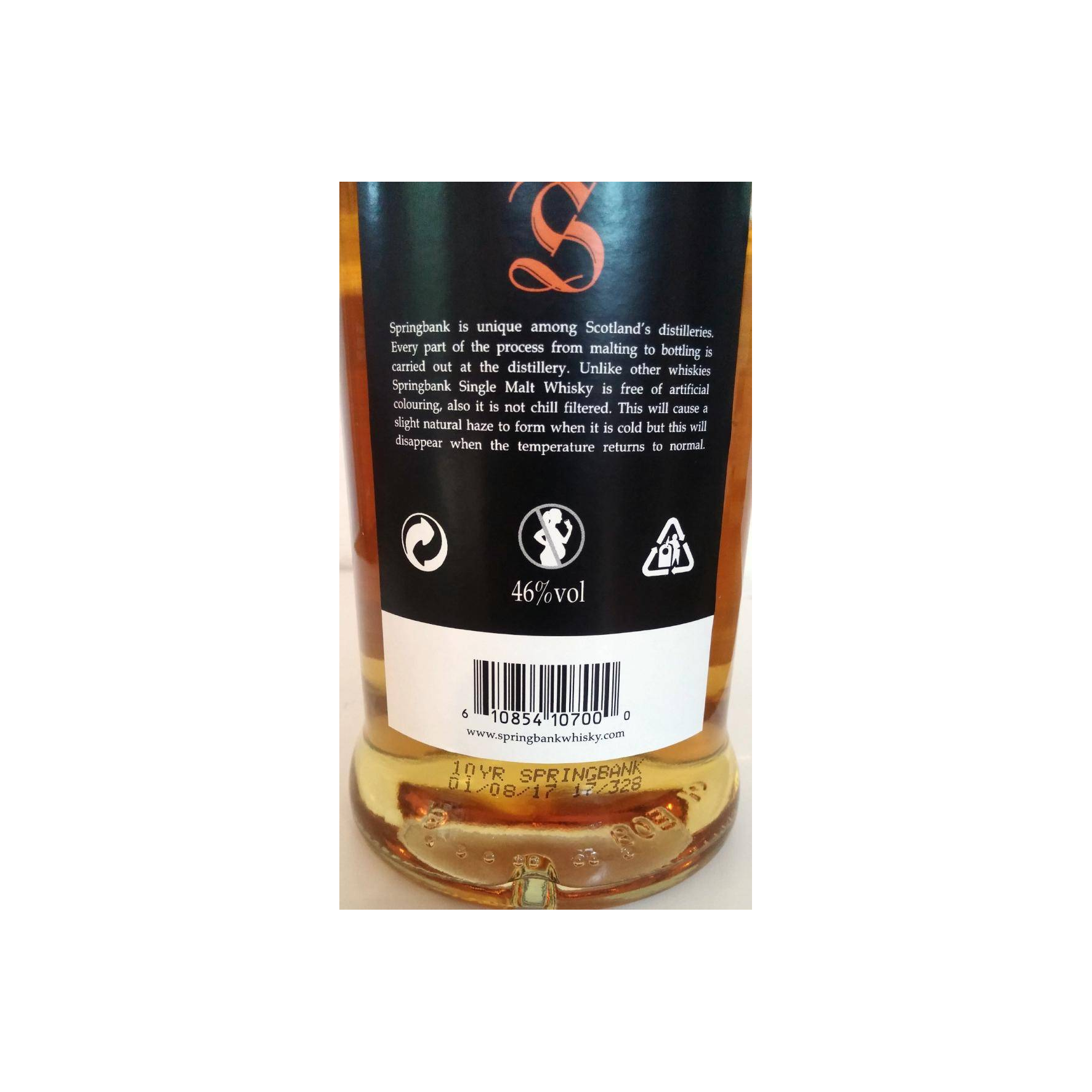 Springbank 10 Years Single Malt Whisky 3