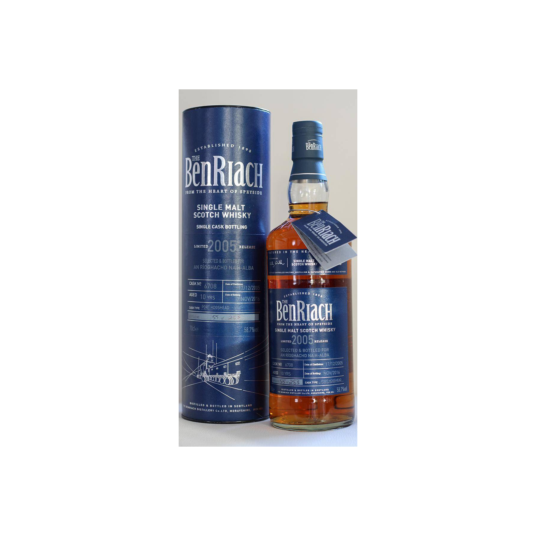 BenRiach 2005 10 Years Single Malt Whisky 3