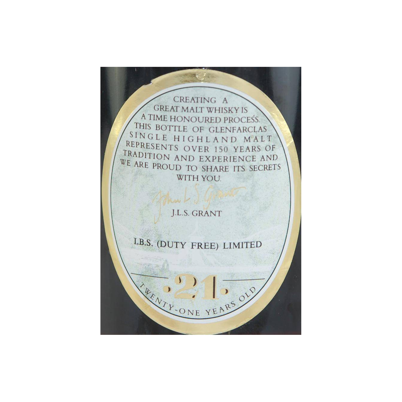 Glenfarclas 21 Years Single Malt Whisky 3