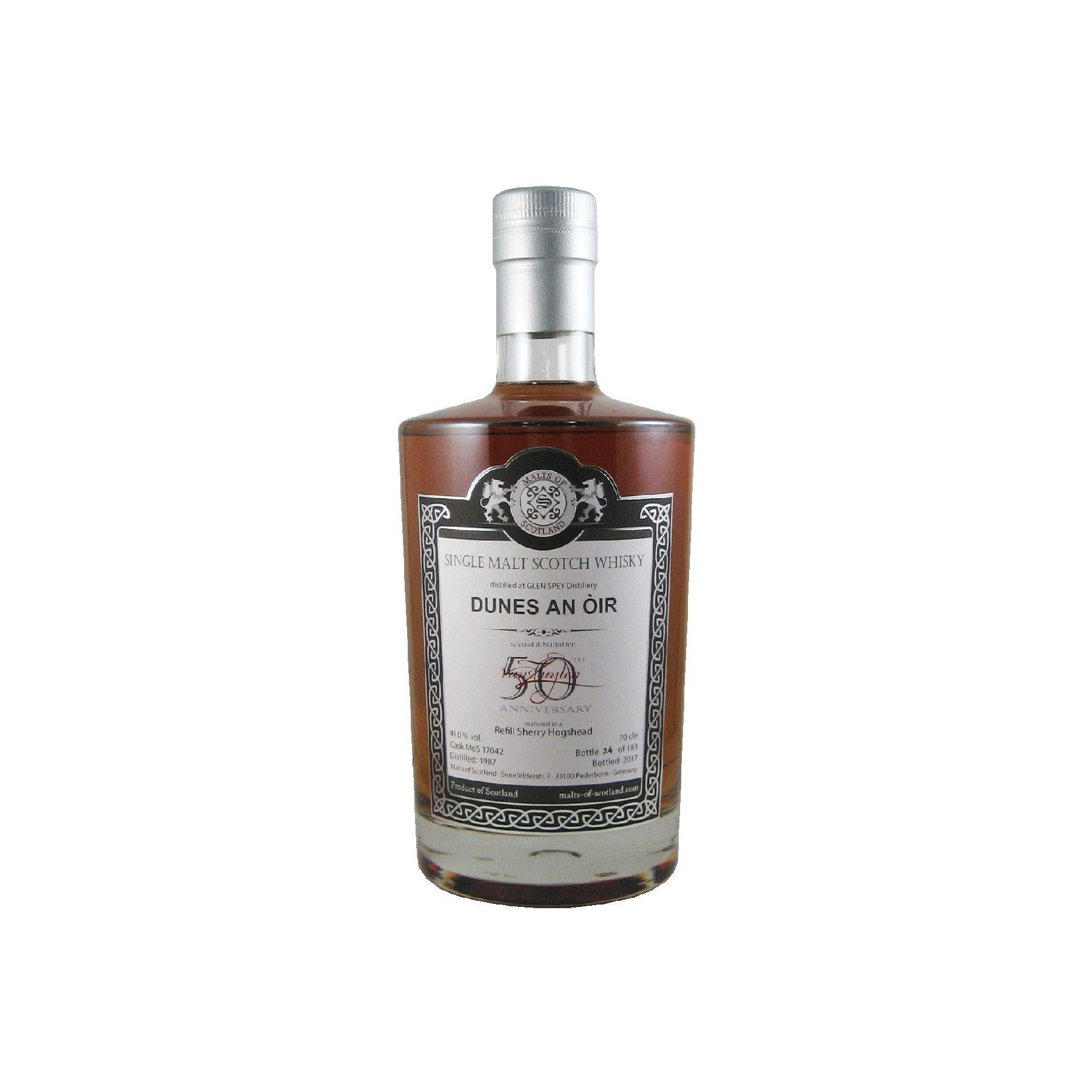 Glen Spey 1987 30 Years Single Malt Whisky