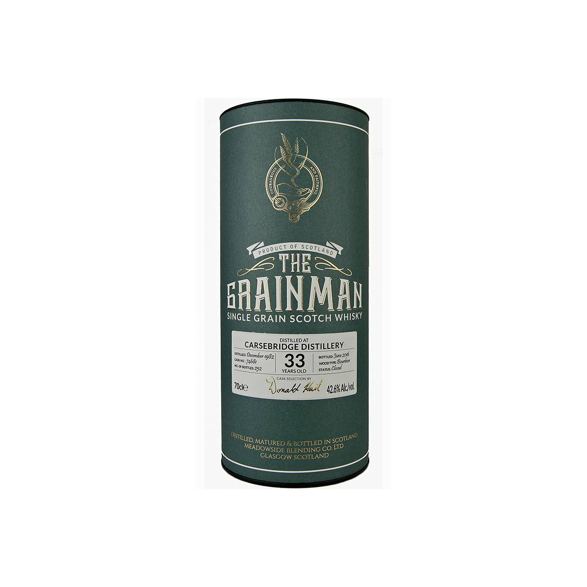 Carsebridge 1982 33 Years Single Grain Whisky 3