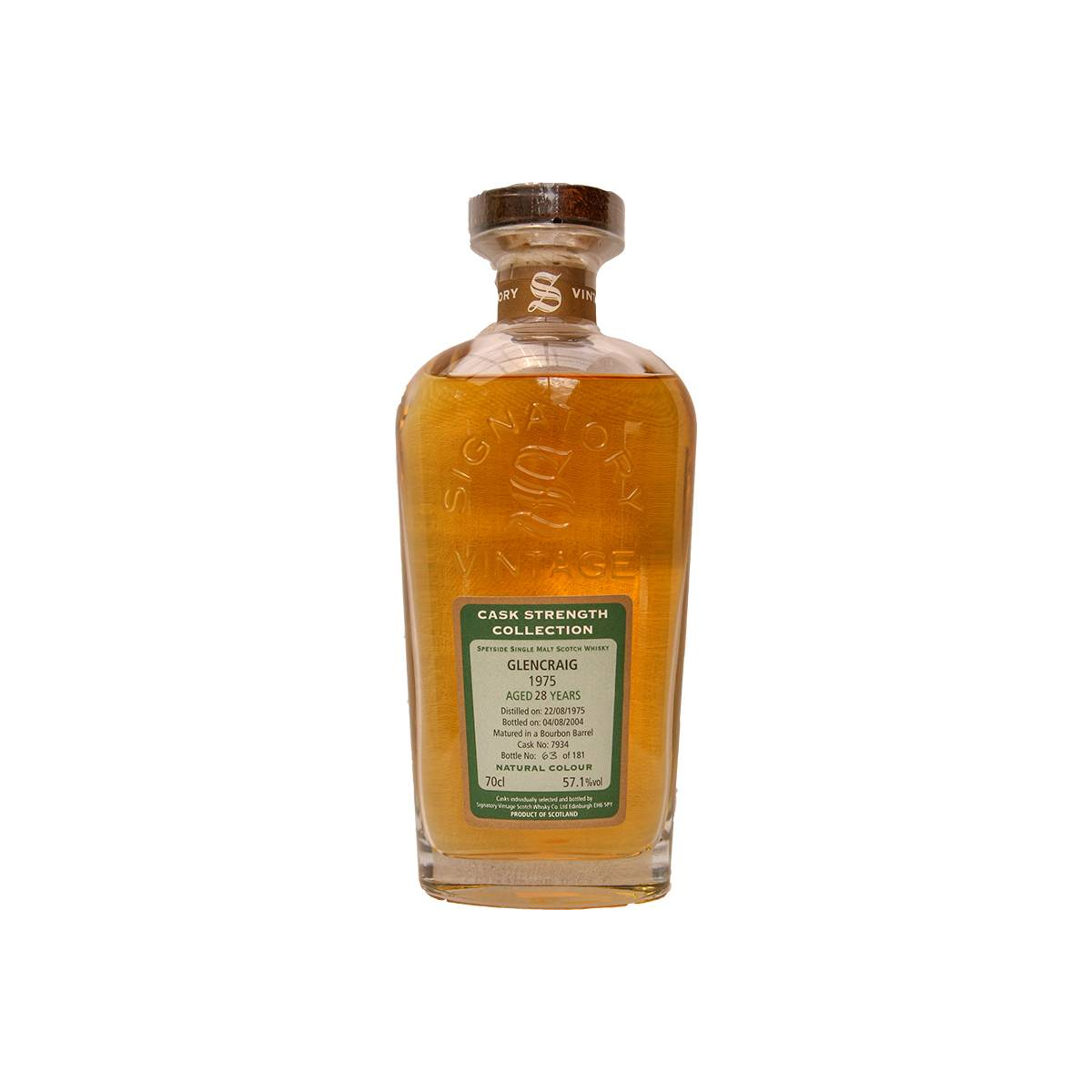 Glenburgie Cask Strength Collection 1975 28 Years Single Malt Whisky