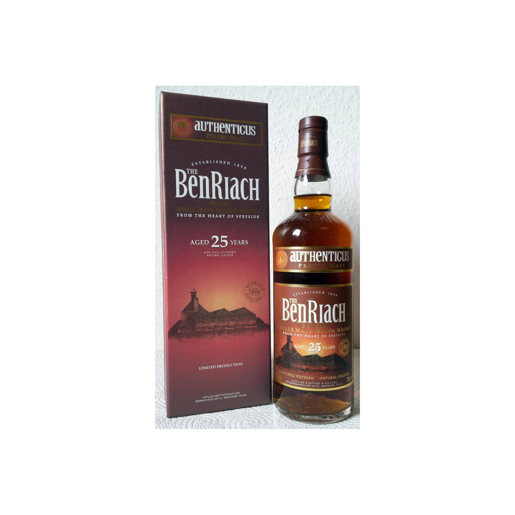 BenRiach 25 Years Single Malt Whisky 2